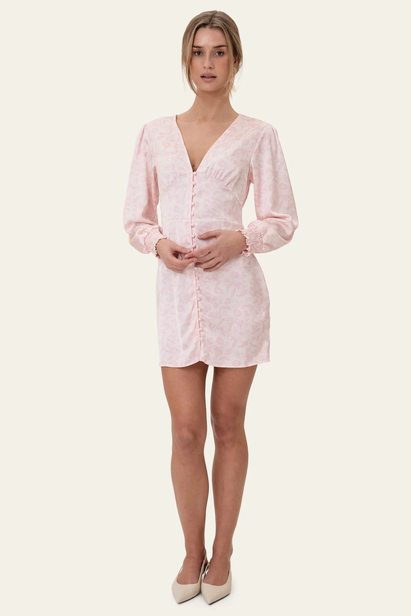AddyIC Dress - Light Pink Floral