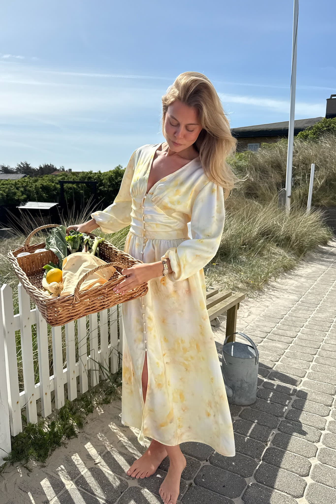AdelIC Long Dress - Sunlight Blossom