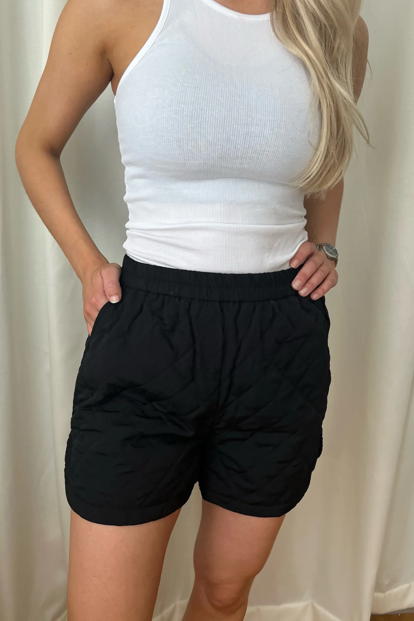 PCAdina HW Shorts - Black