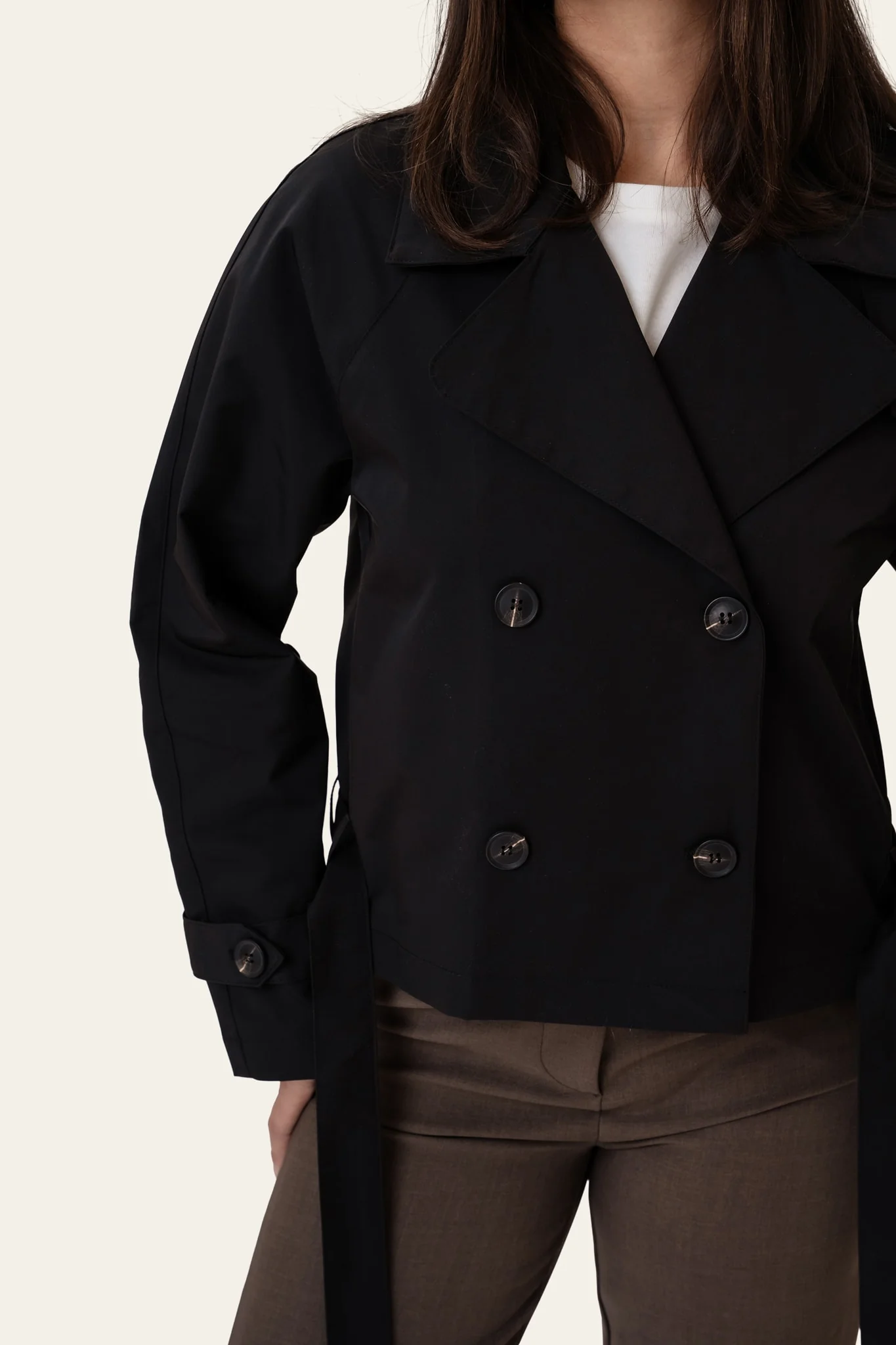 AlmaIC Trenchcoat - Black - Image 3