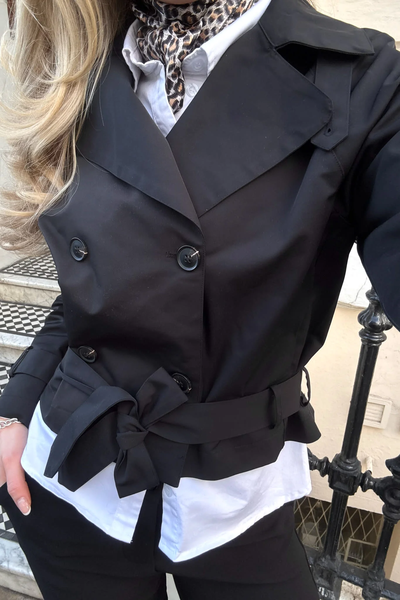 AlmaIC Trenchcoat - Black - Image 6