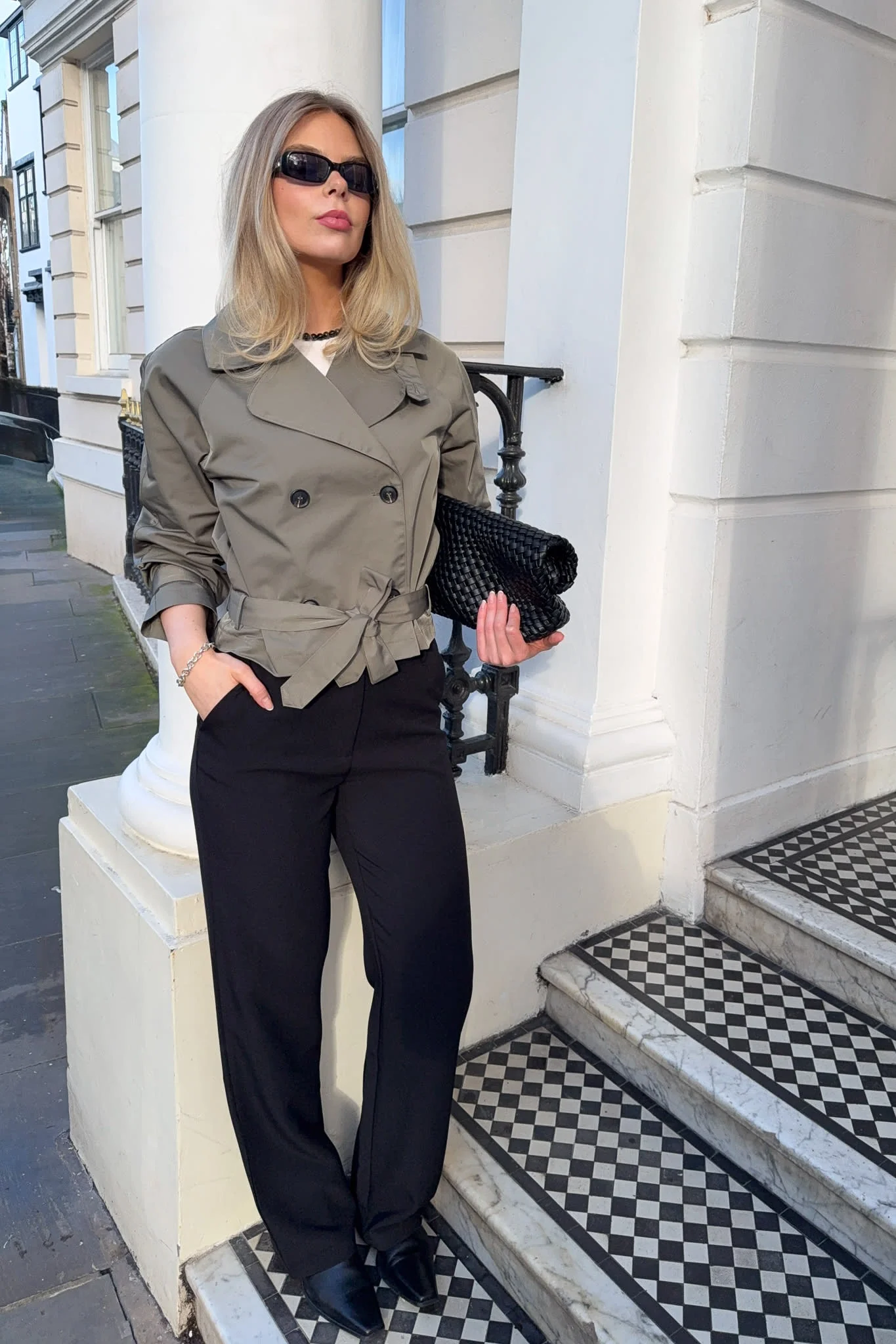 AlmaIC Trenchcoat - Green - Image 6