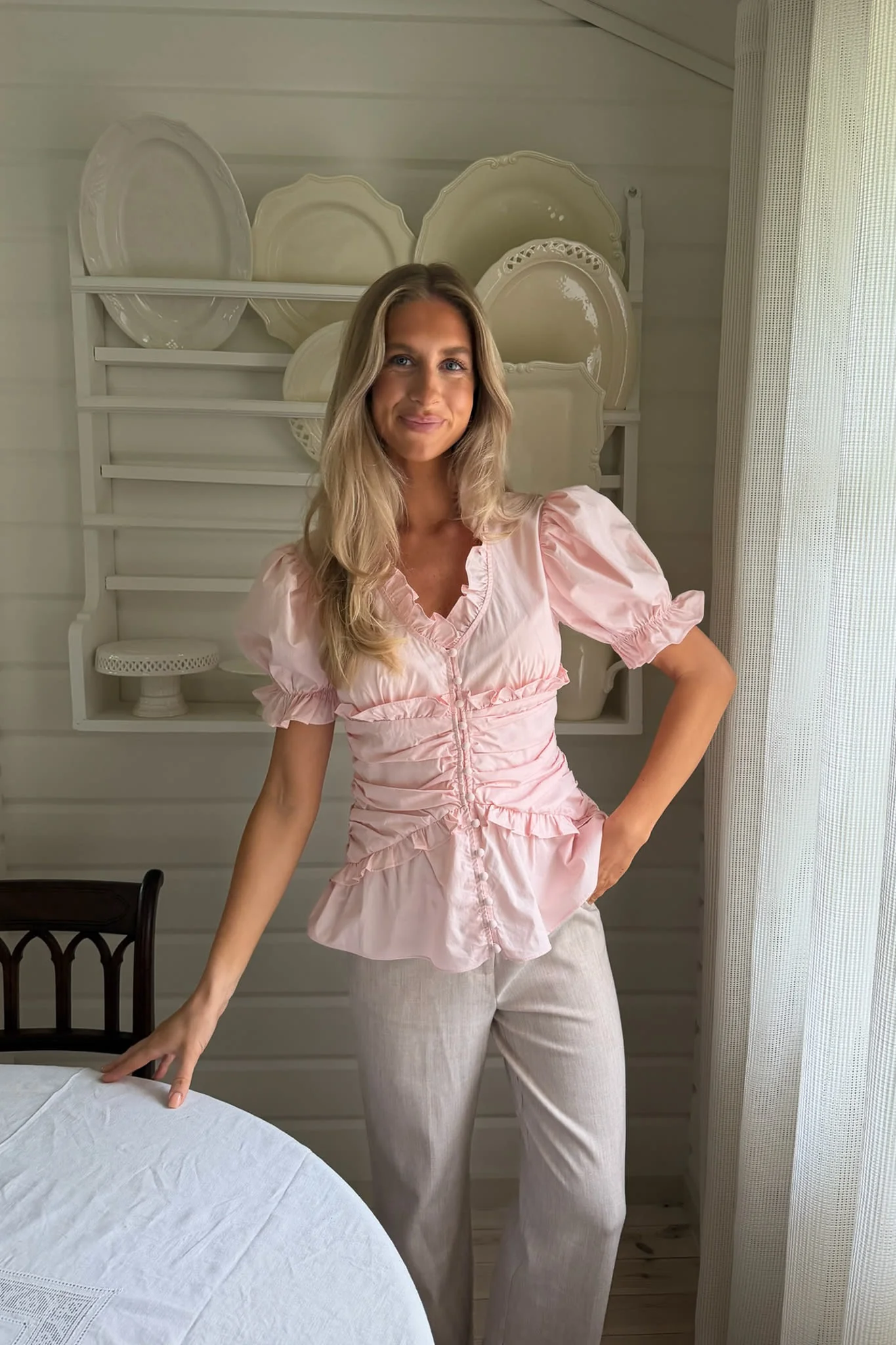 ArielIC Blouse - Light Pink - Image 6