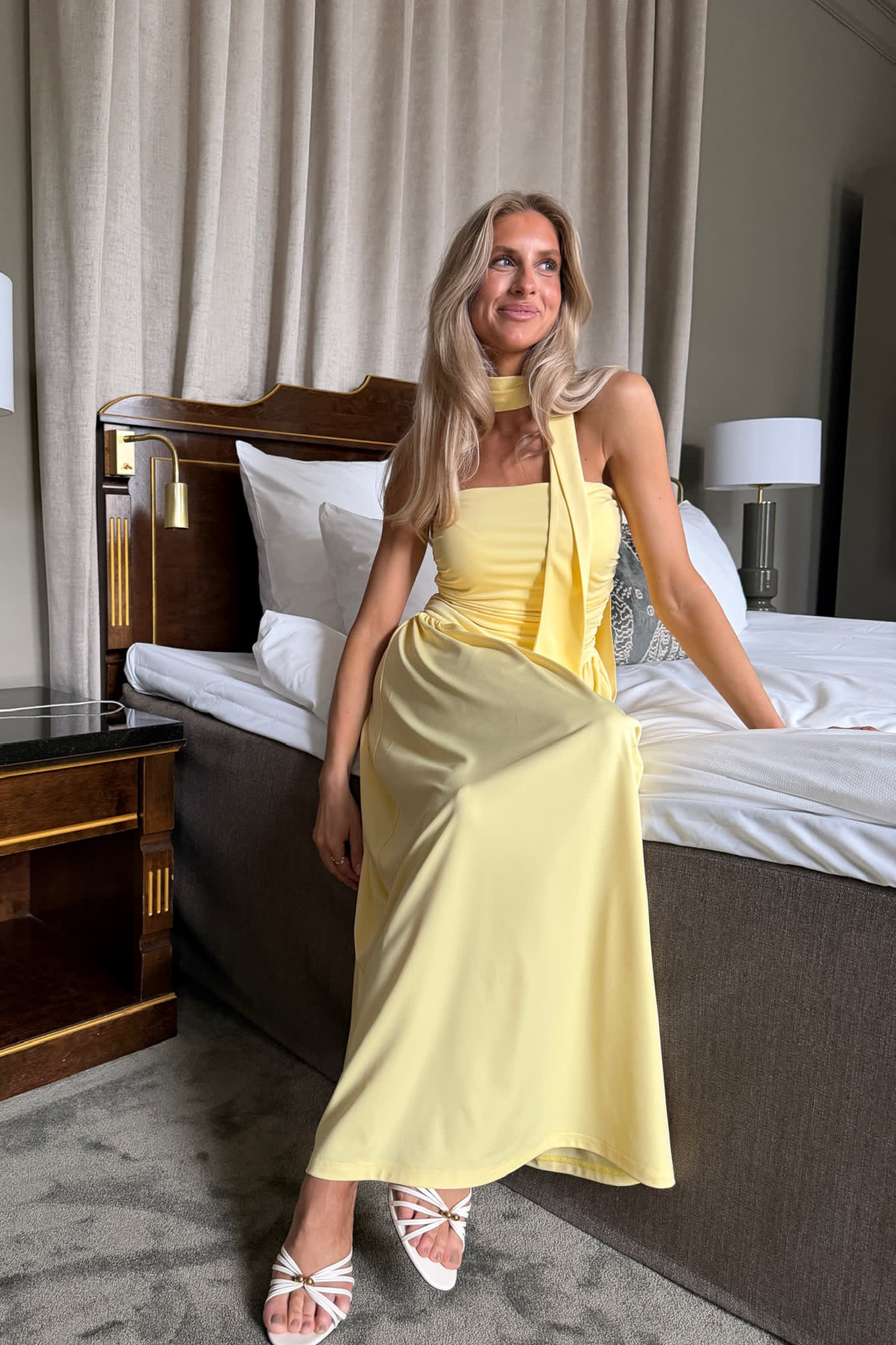 AstridIC Long Dress - Yellow - Image 6