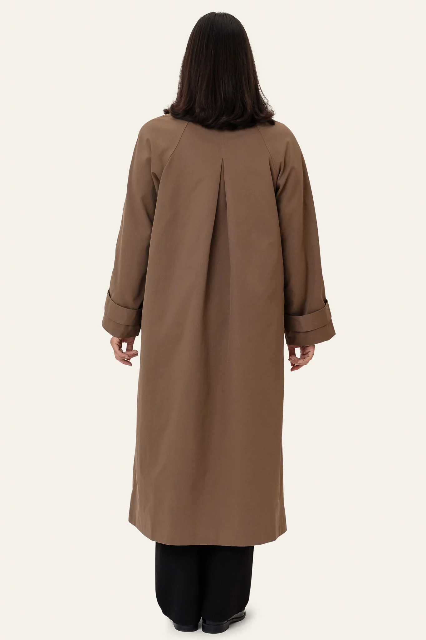 AvaIC Trenchcoat - Dark Brown - Image 4