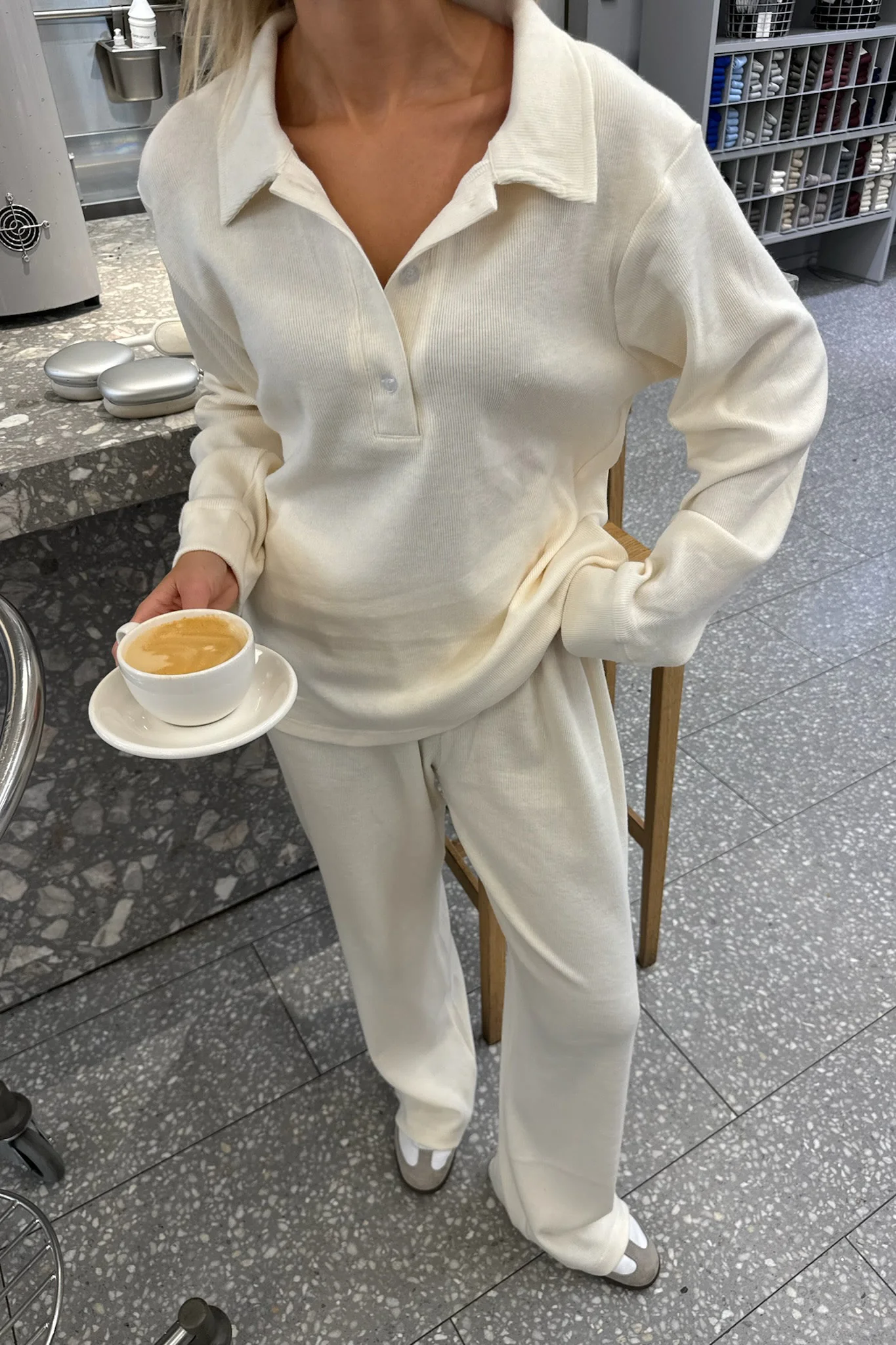 CarlyIC Polo - Soft Off White - Image 8