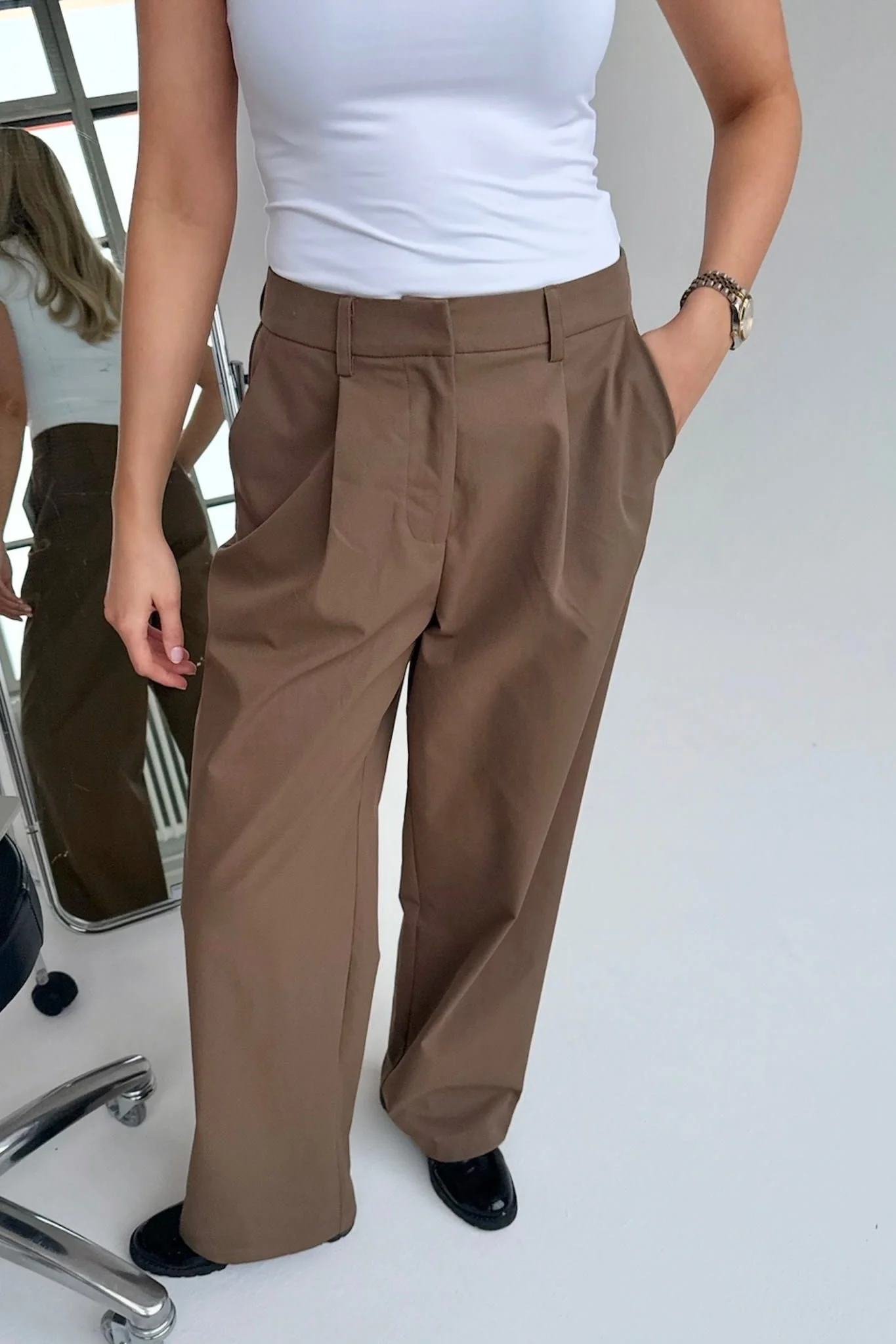 CelinaIC Pants - Mocca