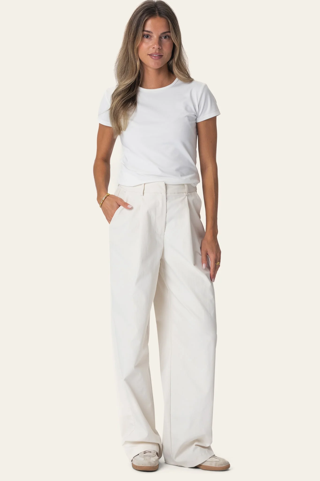 CelinaIC Pants - White
