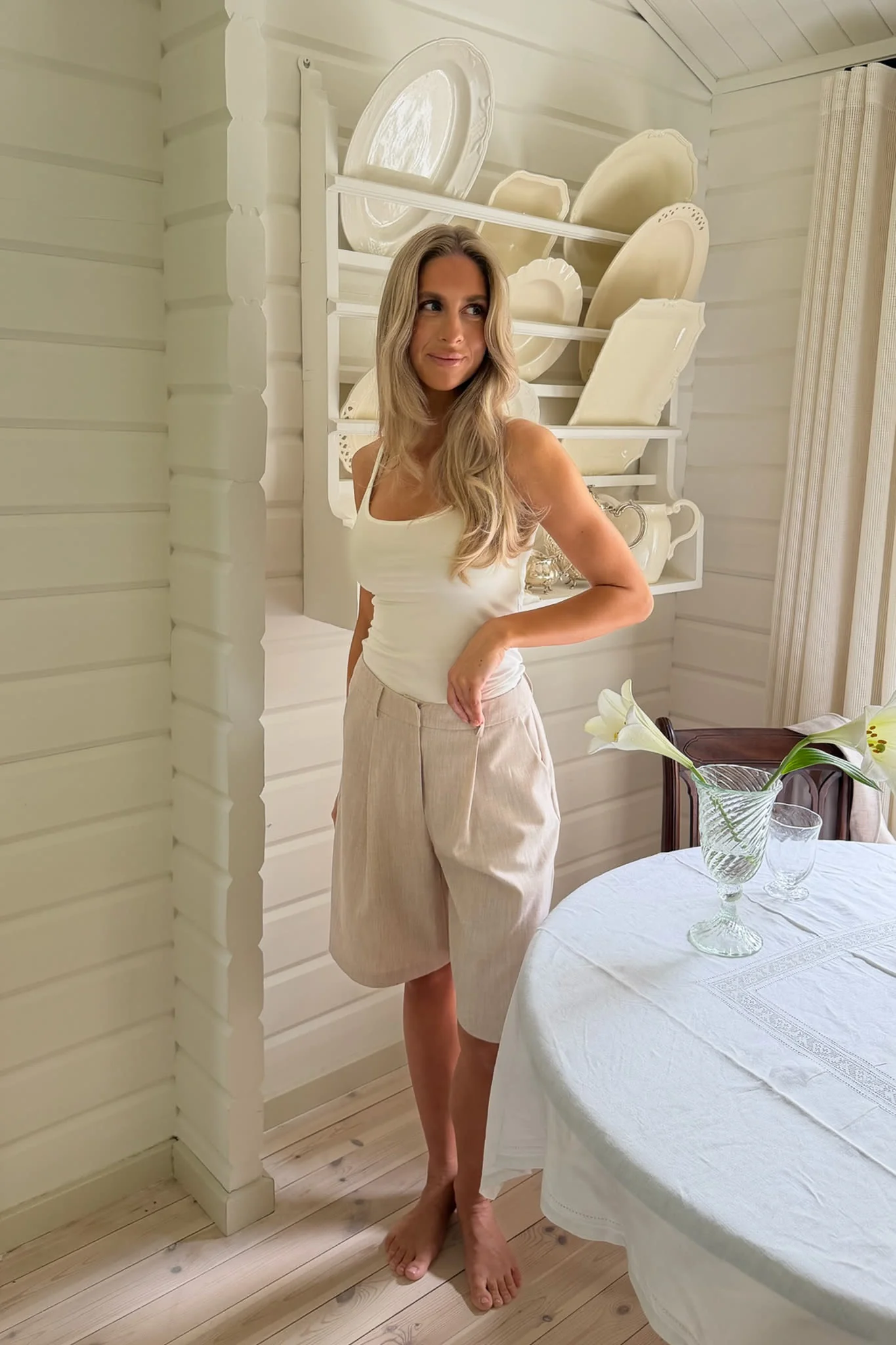 CelinaIC Shorts - Beige - Image 11