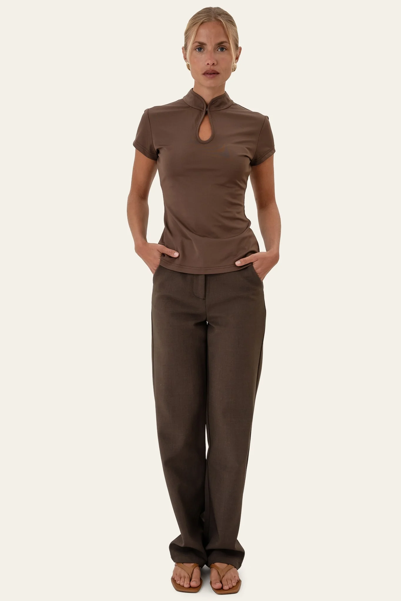 CleoIC Top - Dark Brown - Image 6