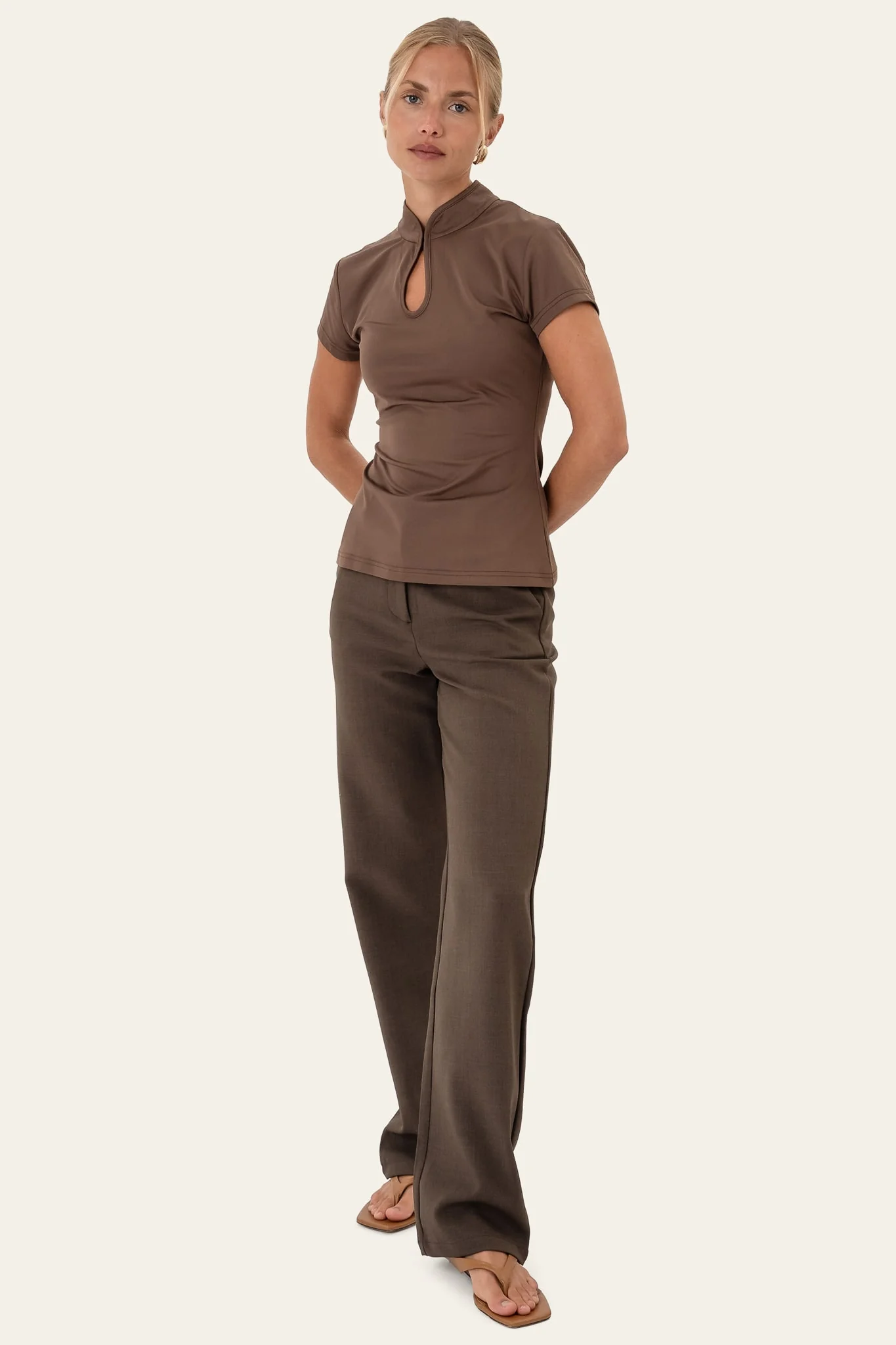 CleoIC Top - Dark Brown - Image 8