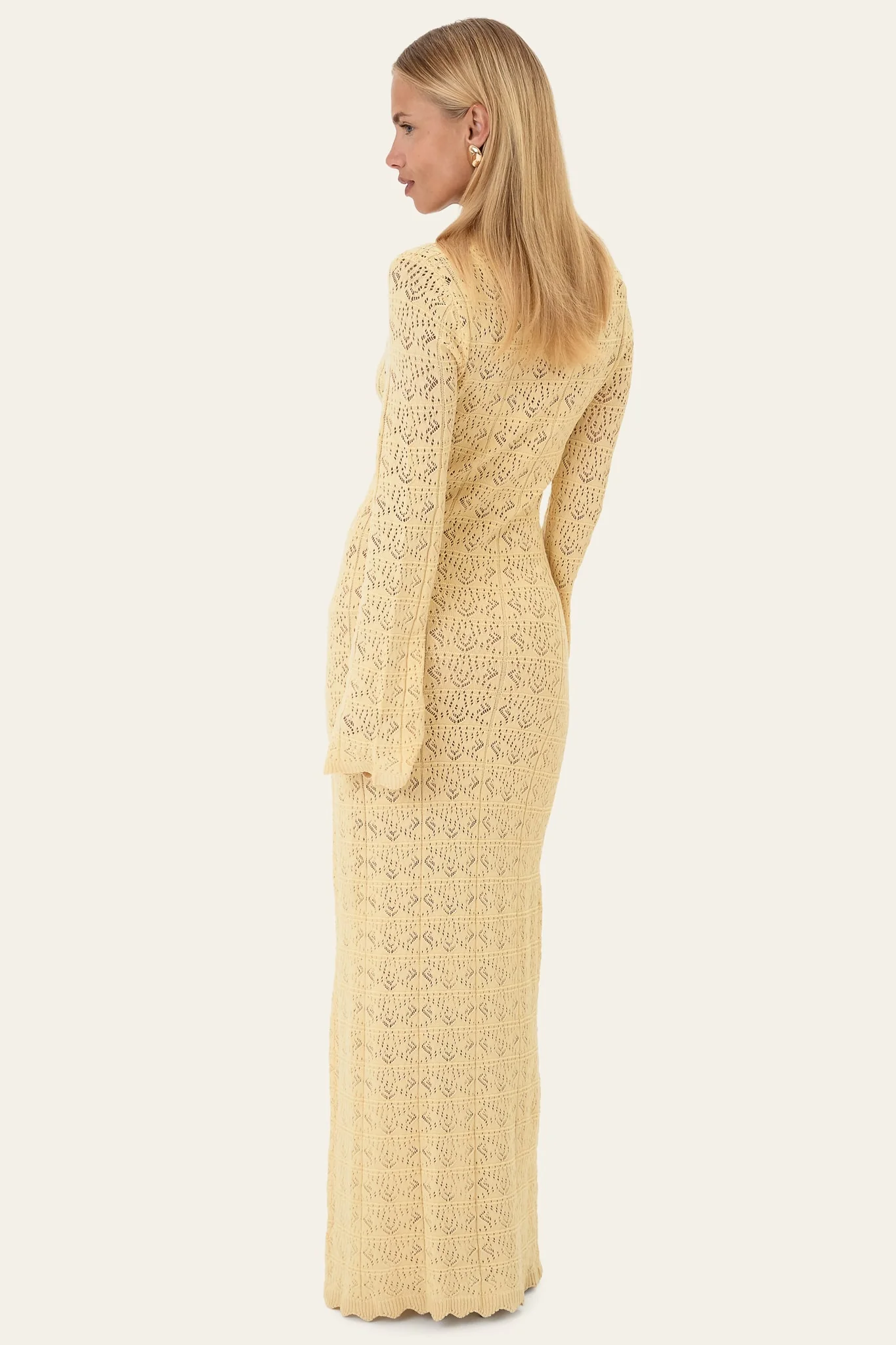 DagmarIC Maxi Dress - Yellow - Image 4