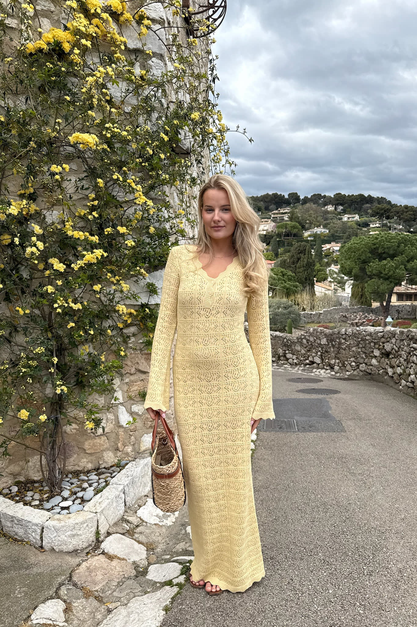 DagmarIC Maxi Dress - Yellow - Image 8