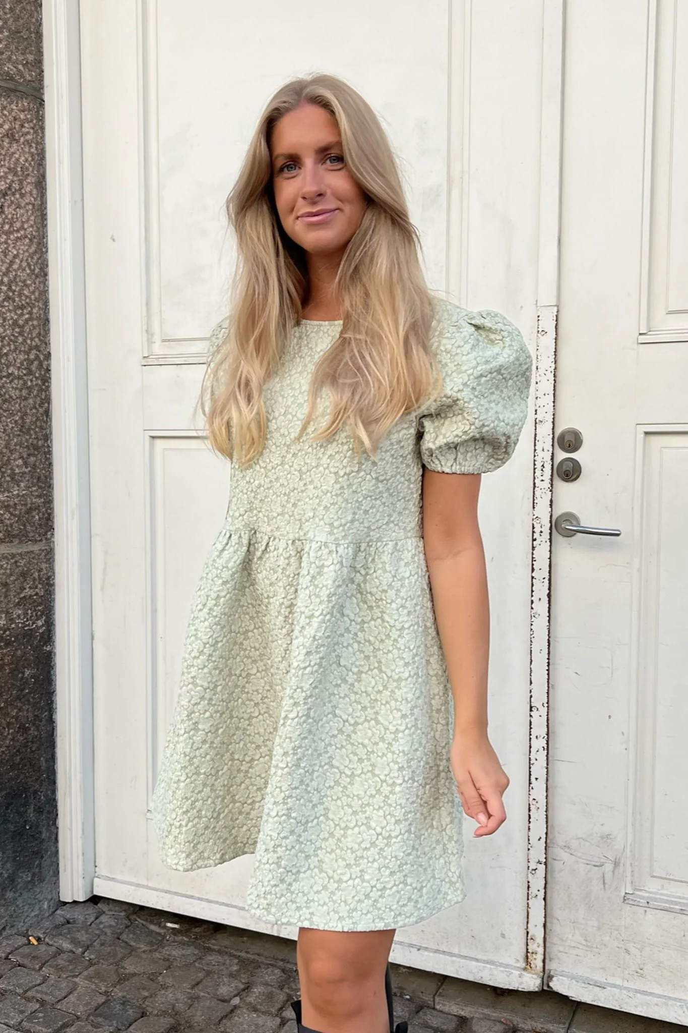 EliseIC Dress - Misty Green