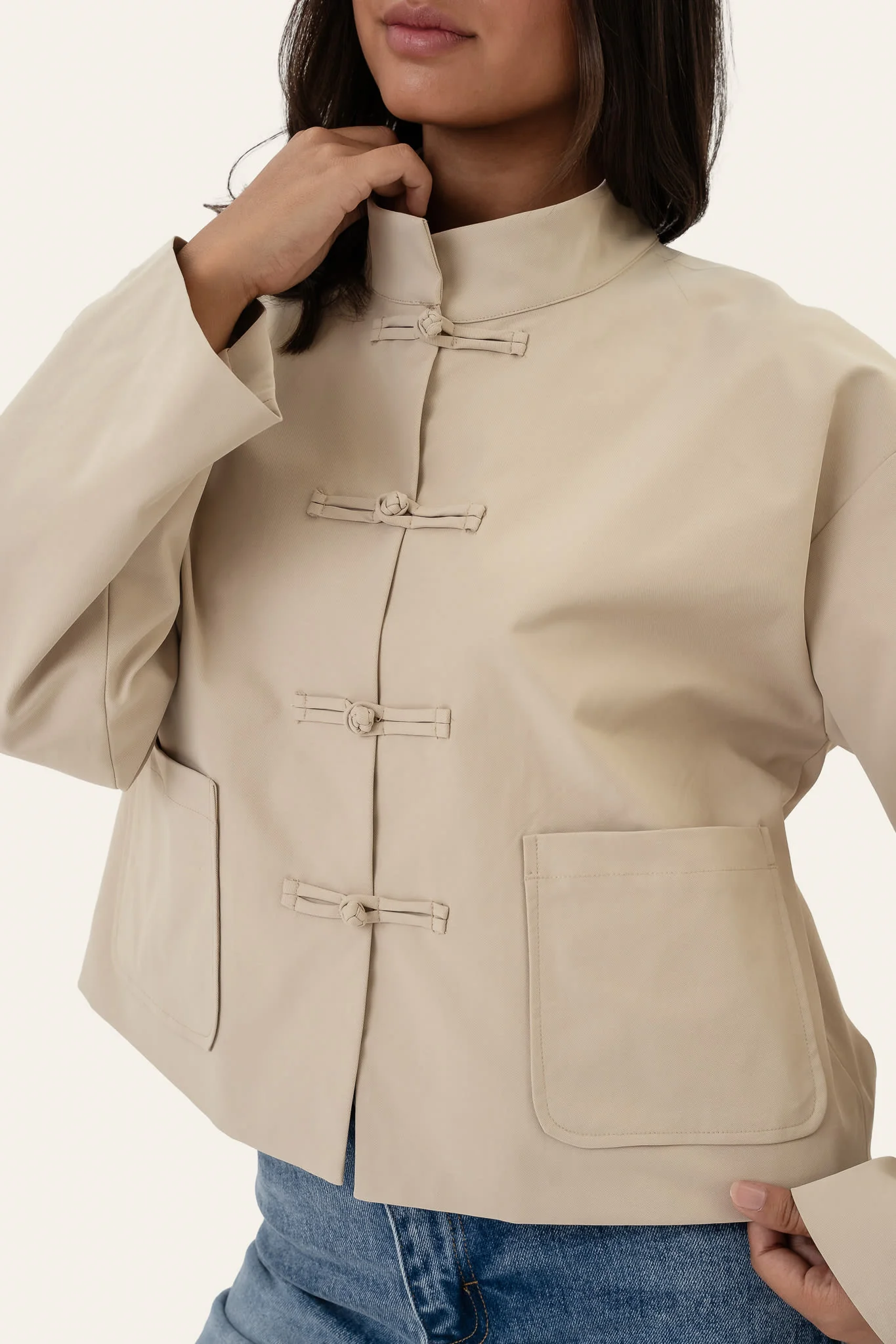 EvaIC Jacket - Beige - Image 3