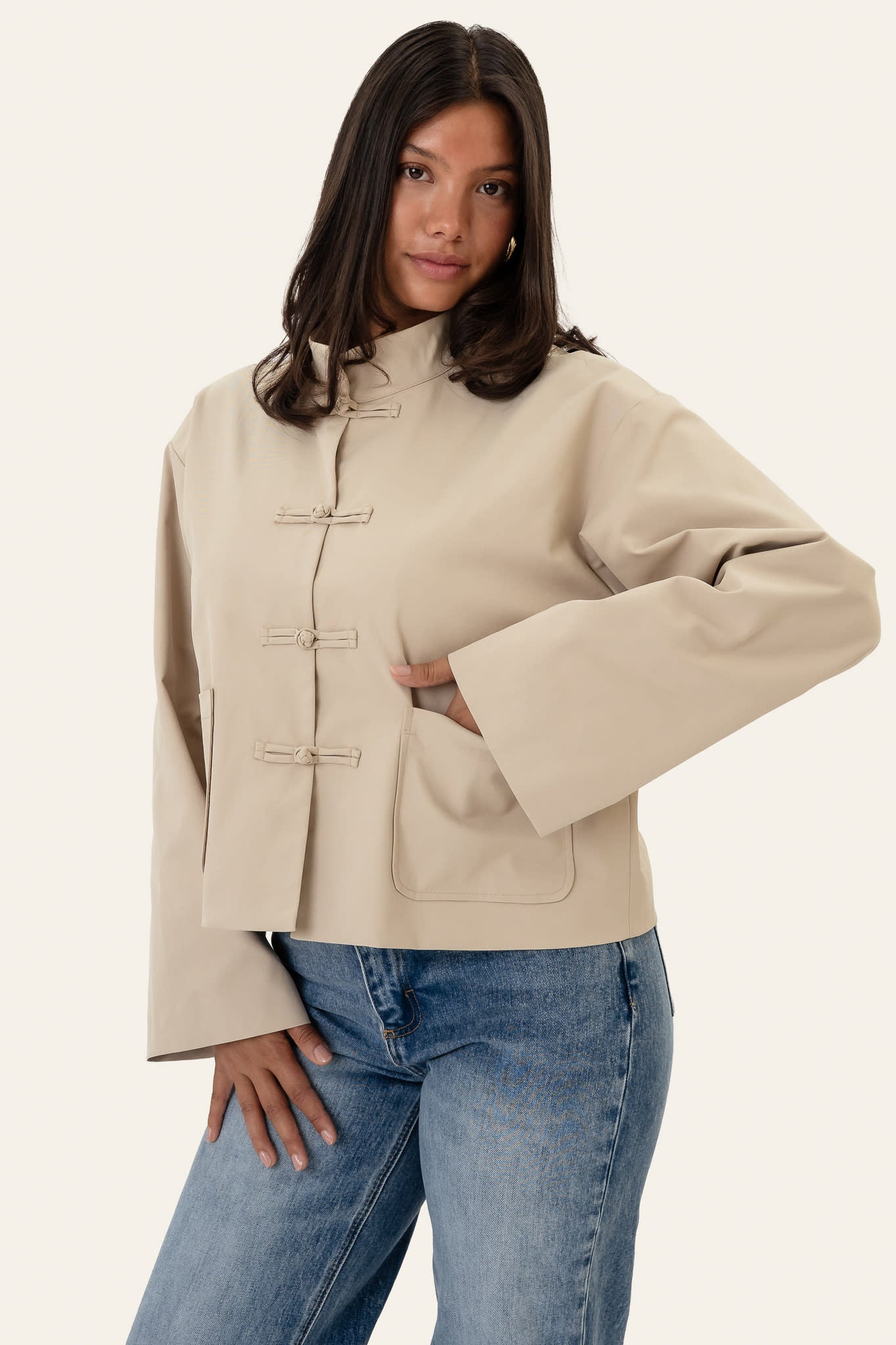 EvaIC Jacket - Beige - Image 6