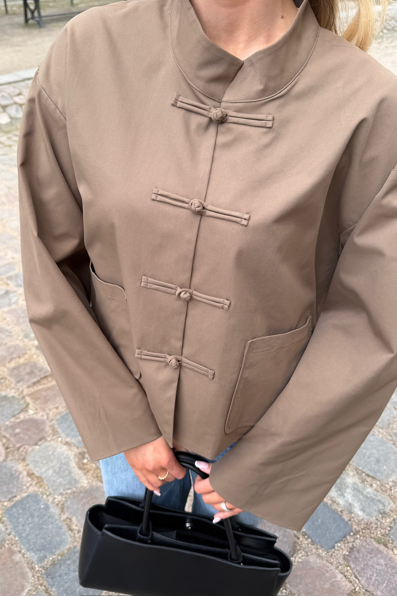 EvaIC Jacket - Dark Brown - Image 10