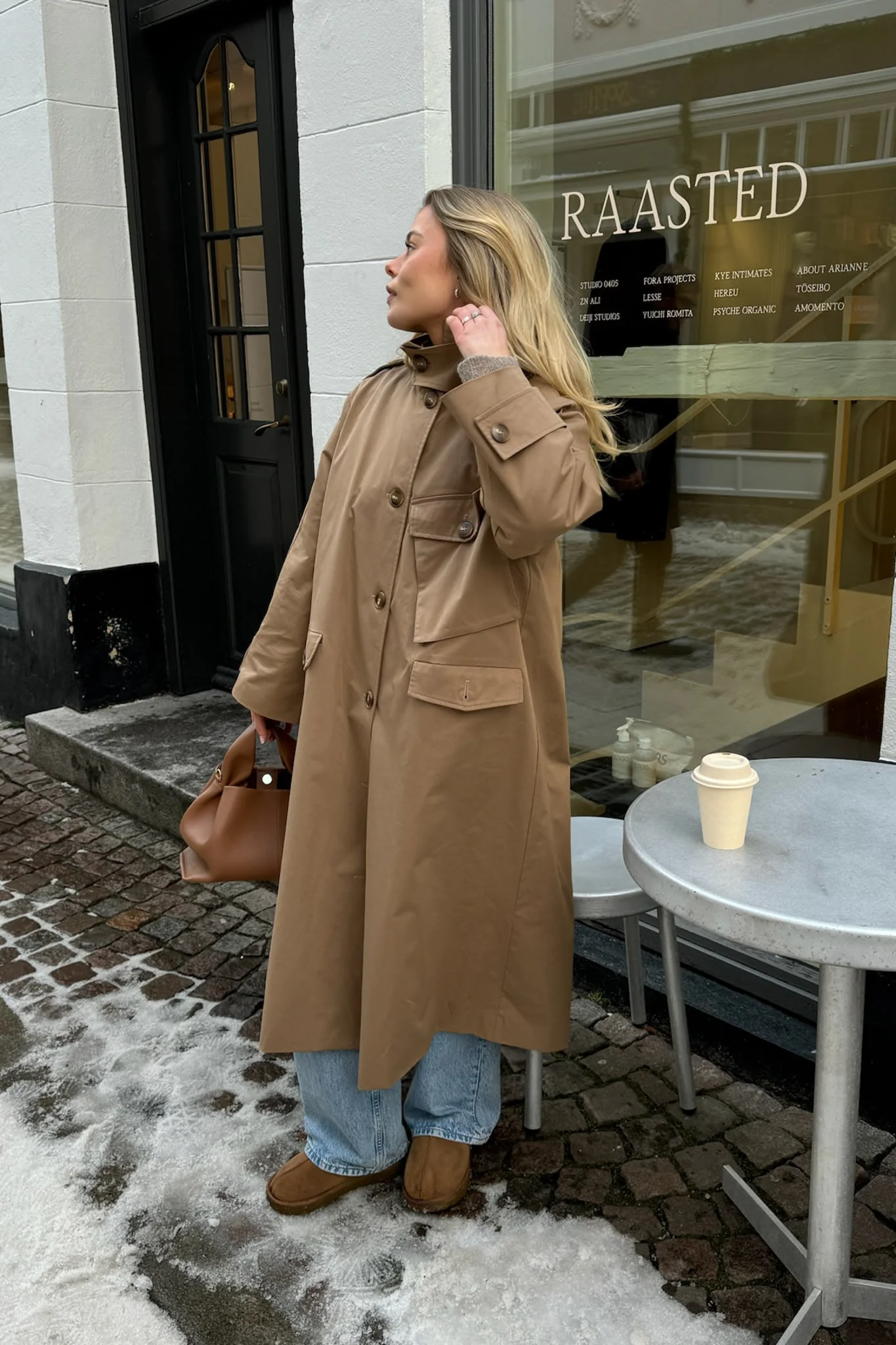 FrejaIC Trenchcoat - Brown - Image 11