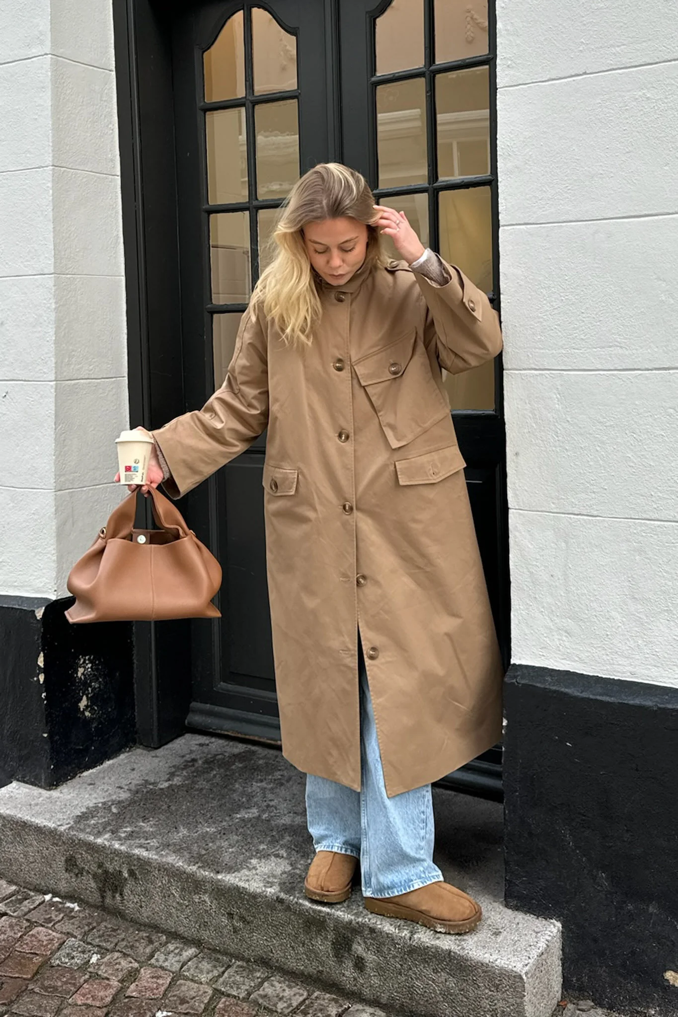 FrejaIC Trenchcoat - Brown - Image 12