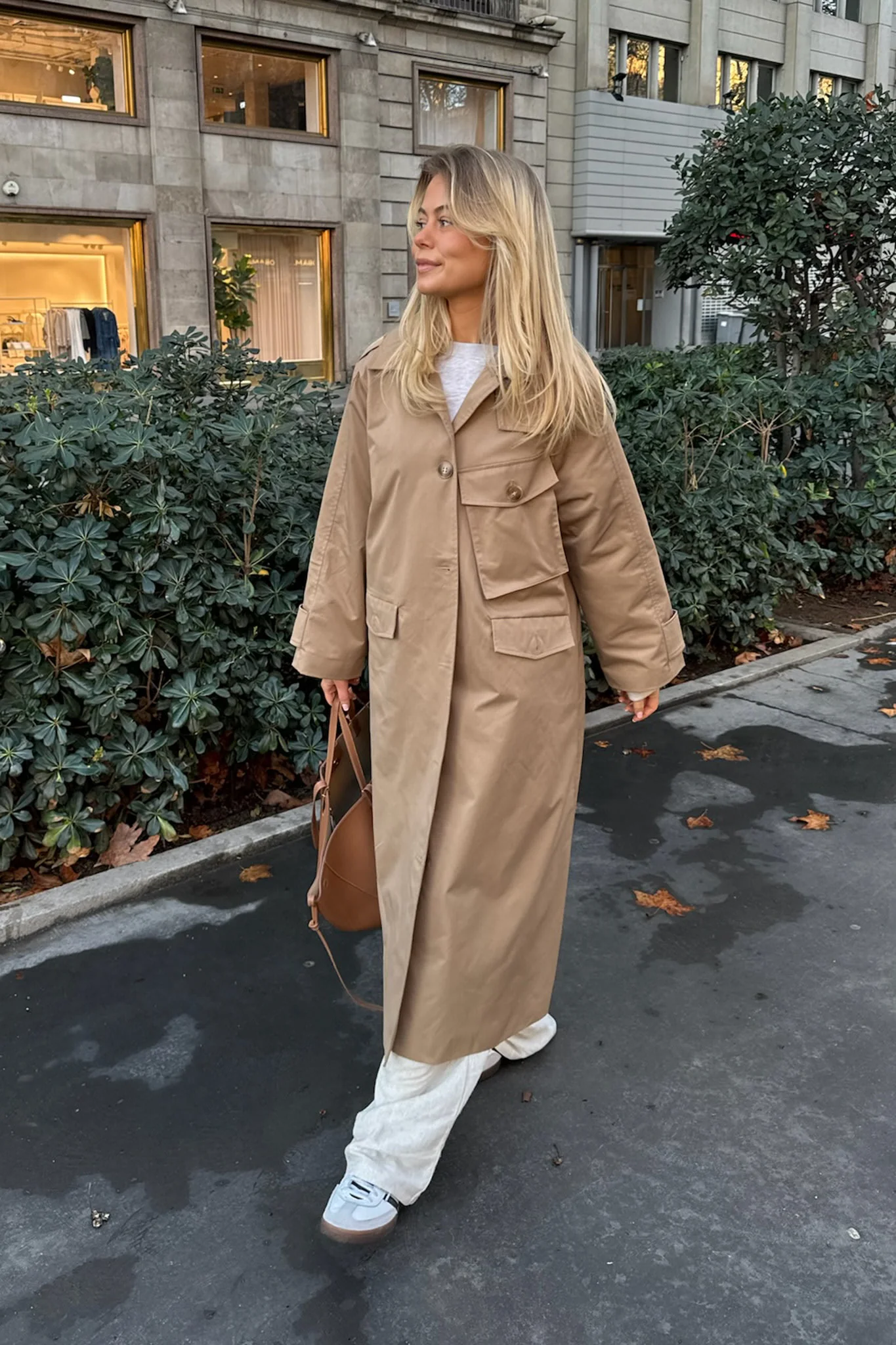 FrejaIC Trenchcoat - Brown - Image 13