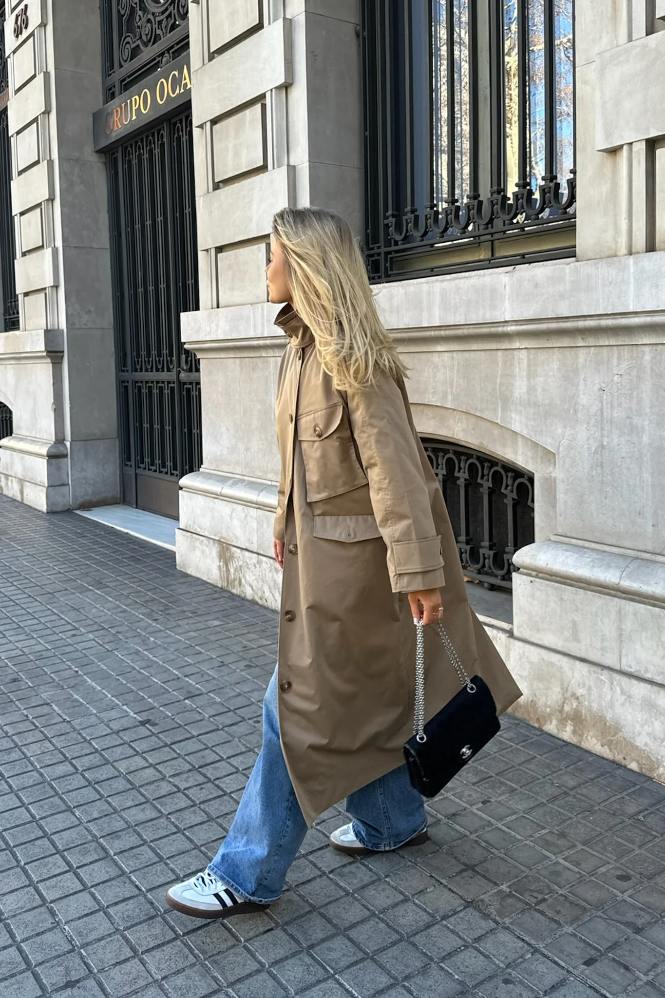 FrejaIC Trenchcoat - Brown - Image 16