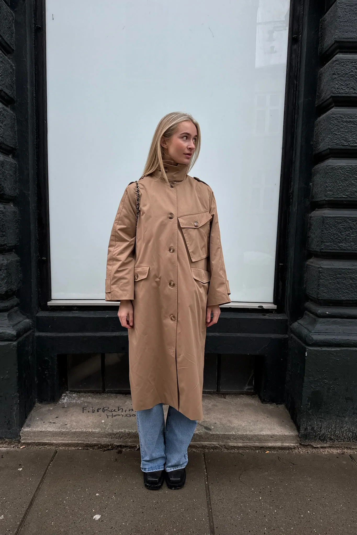 FrejaIC Trenchcoat - Brown - Image 5