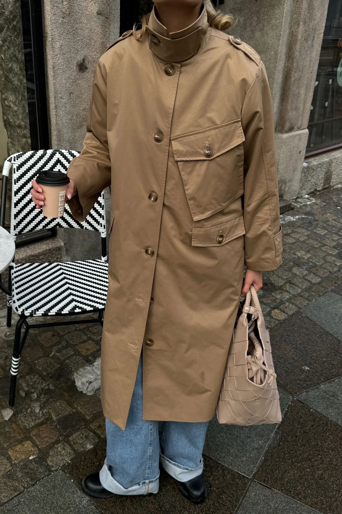 FrejaIC Trenchcoat - Brown - Image 9