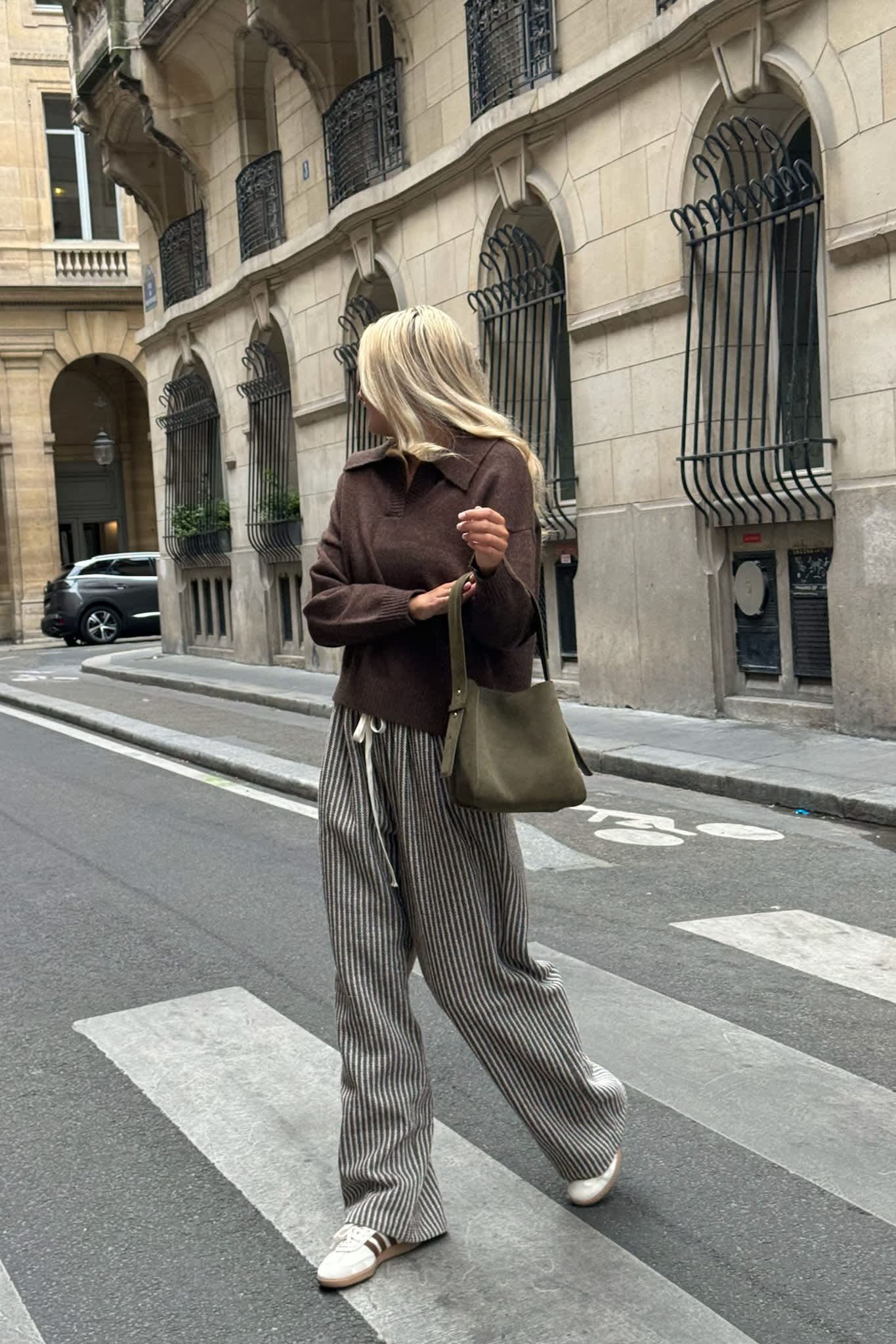 FridaIC Pants - Brown Stripes - Image 5