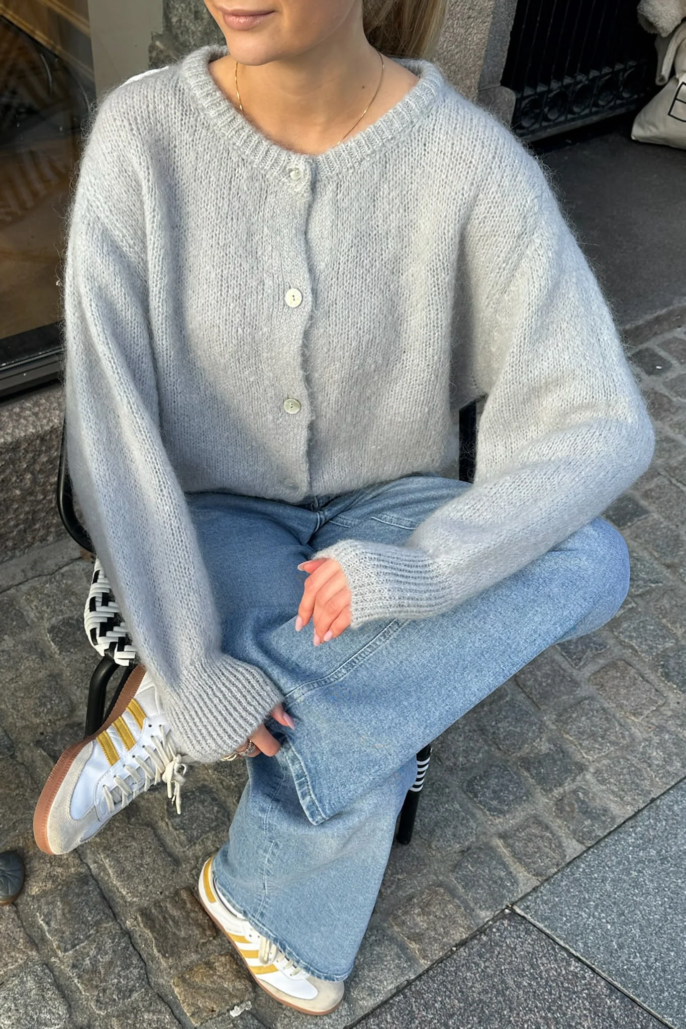 IdaIC Cardigan - Grey