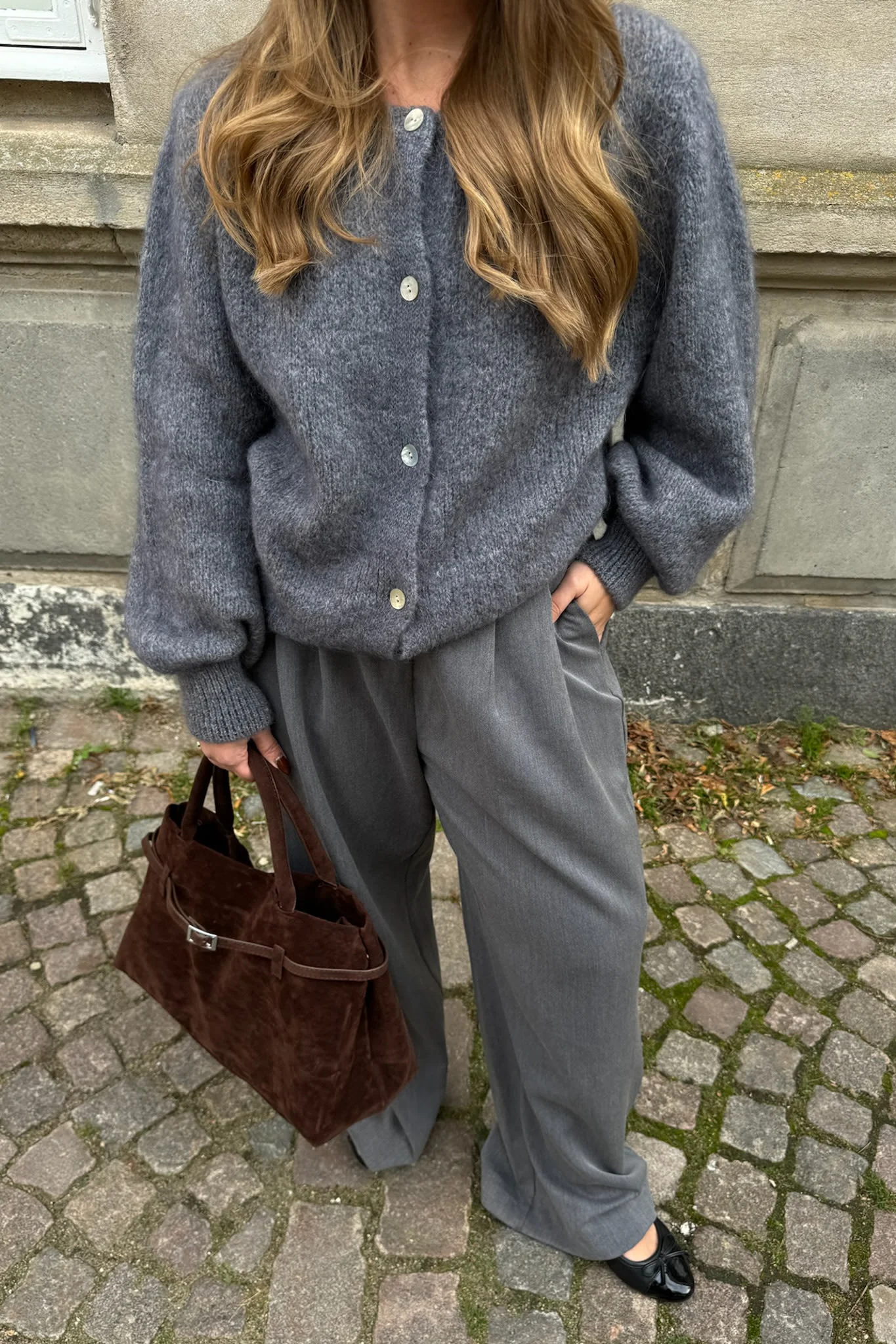 IdaIC Cardigan - Dark Grey