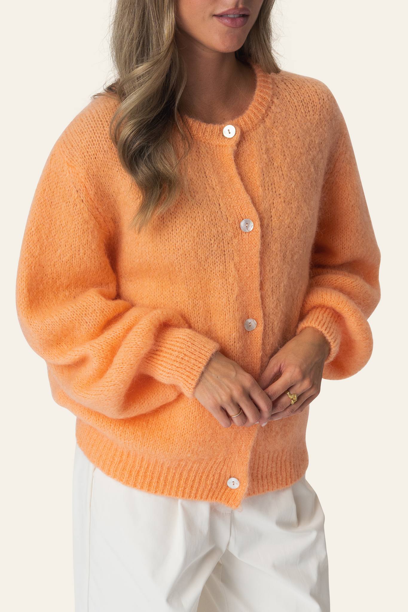 IdaIC Cardigan - Orange - Image 3
