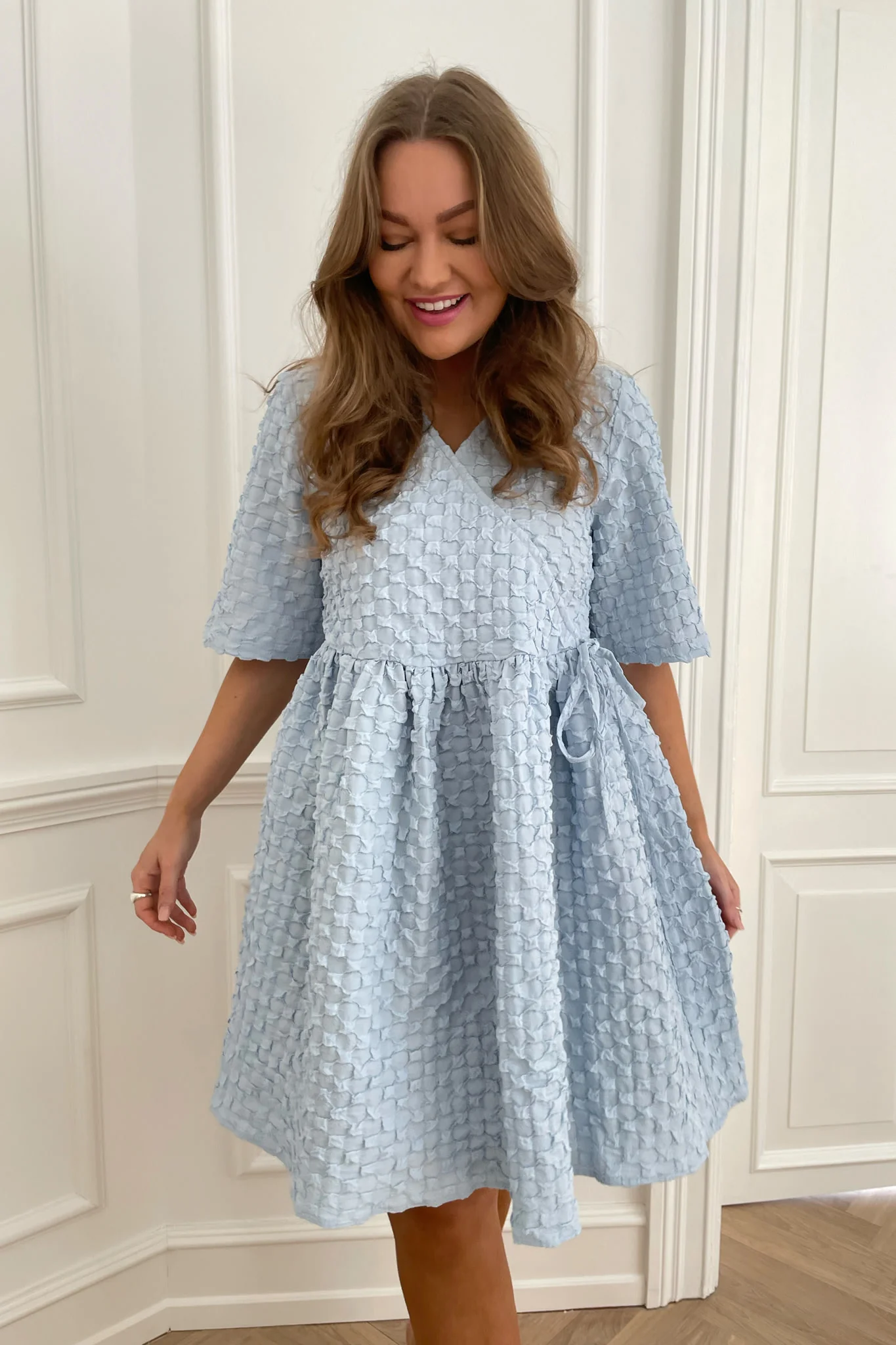 JasminIC Dress - Bubble Blue