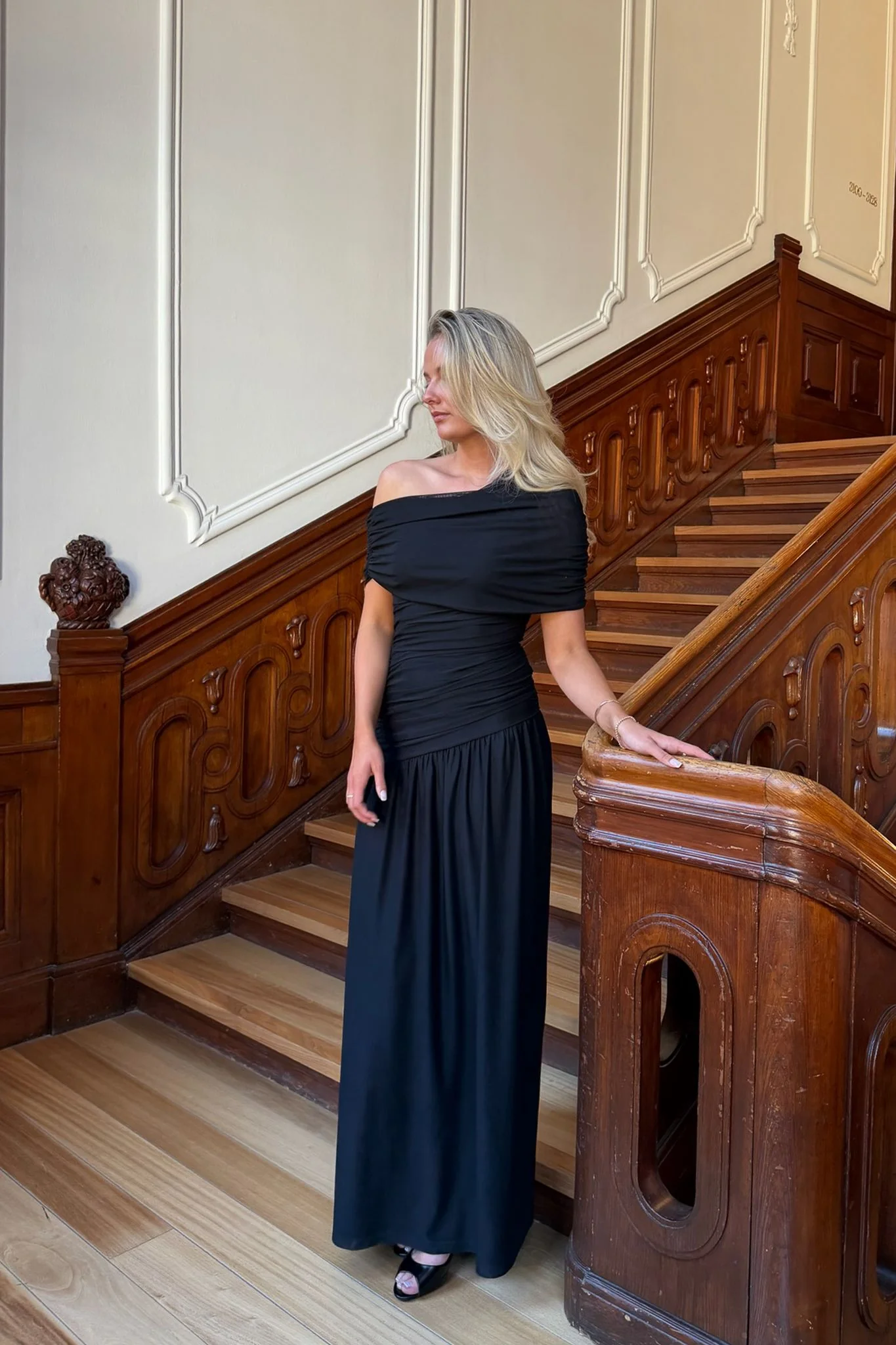 JuneIC Mesh Dress - Black - Image 7