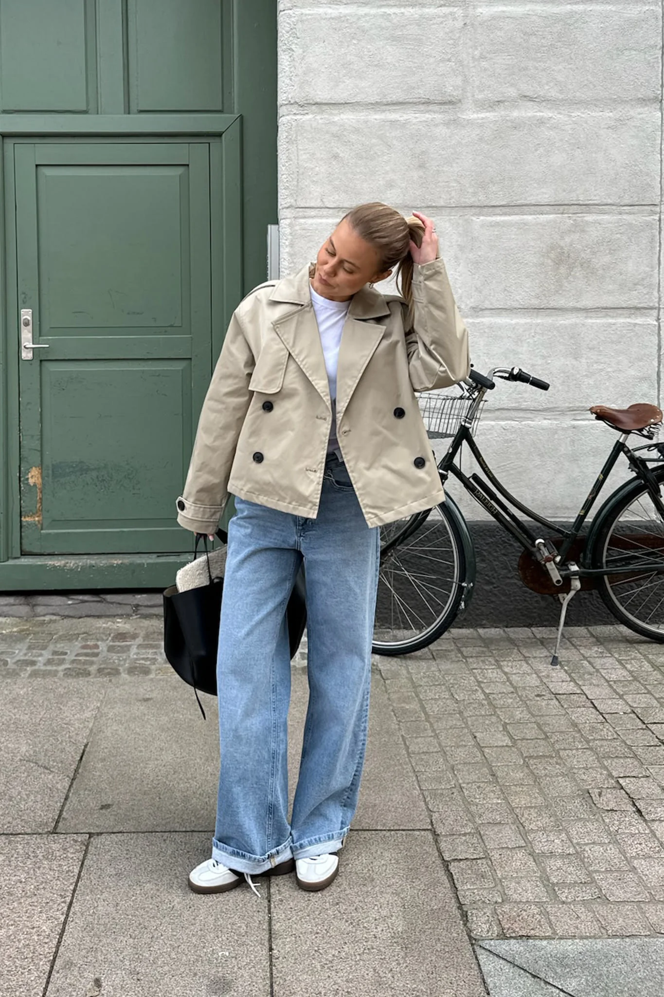 JXCarlie Short Trenchcoat - Twill
