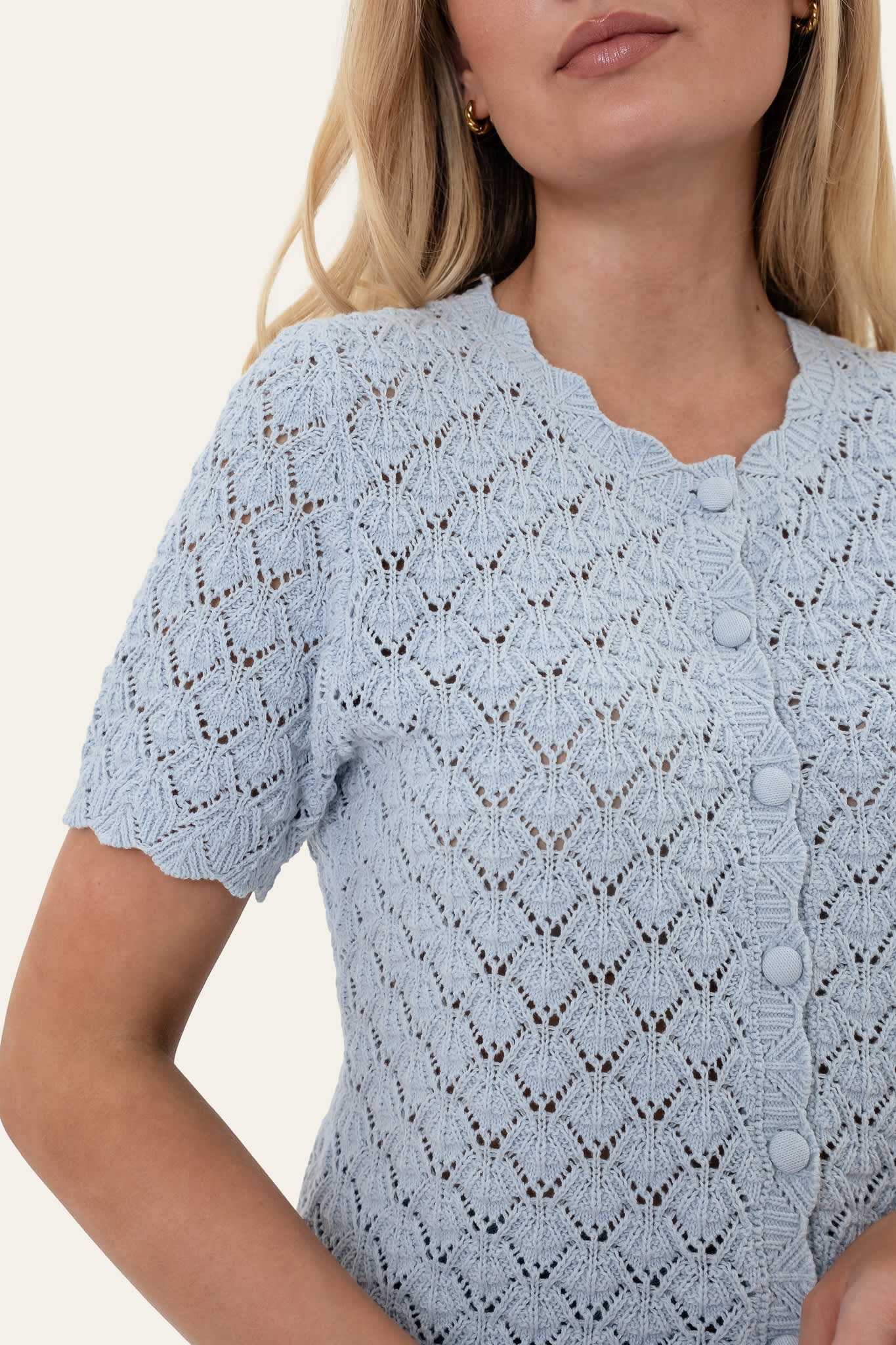 KamilleIC Cardigan - Blue - Image 5