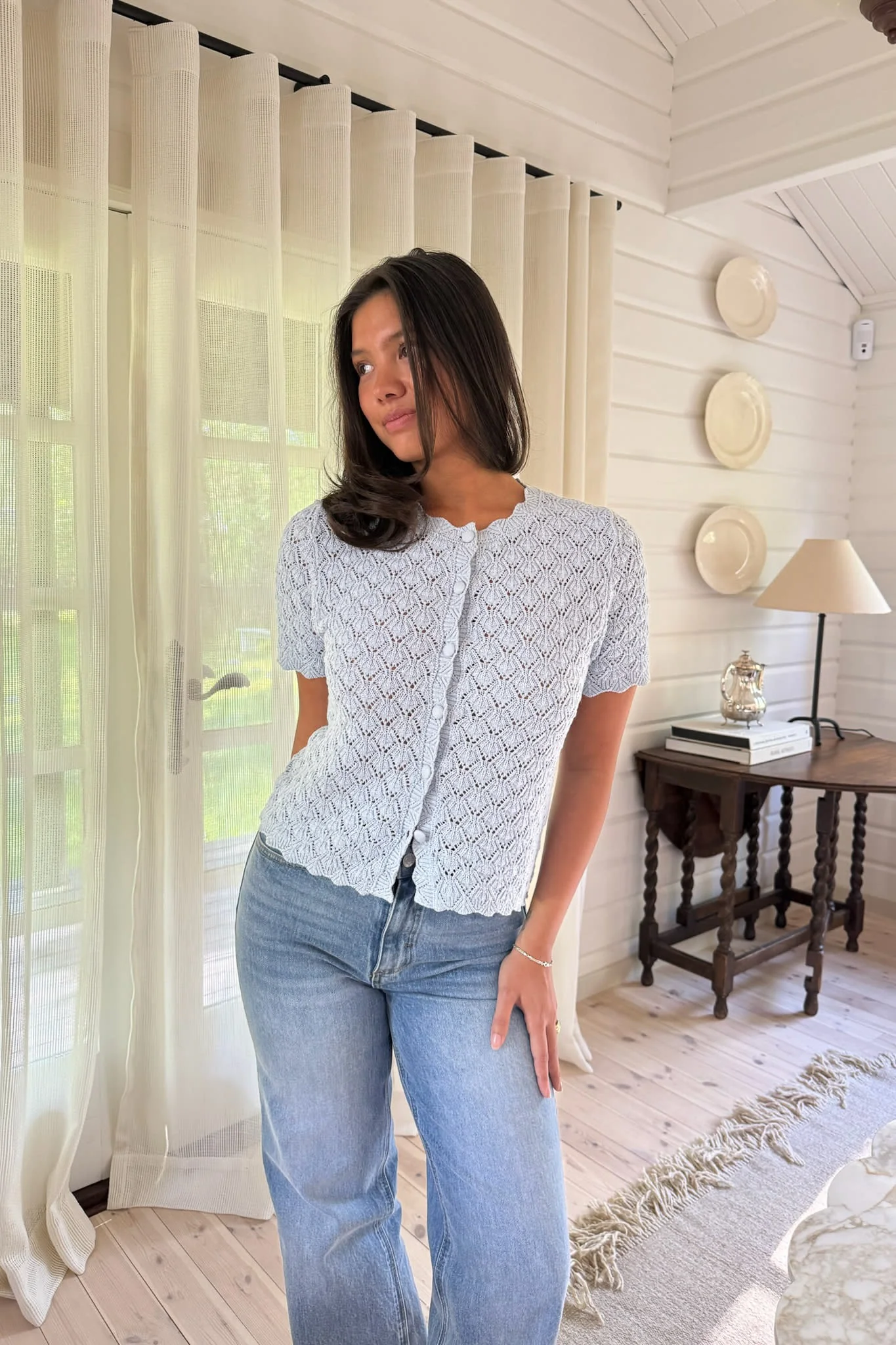 KamilleIC Cardigan - Blue - Image 7