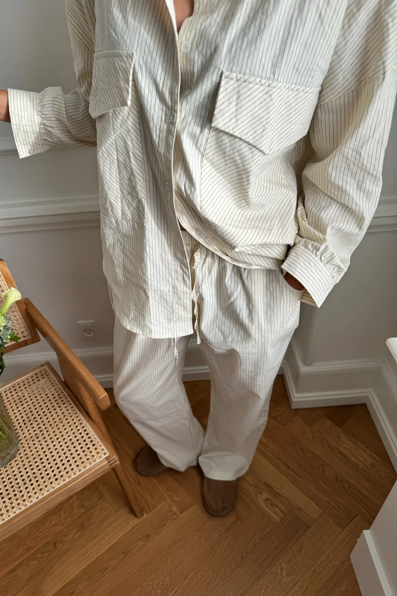 KayaIC Pants - Cream Black Stripe - Image 12