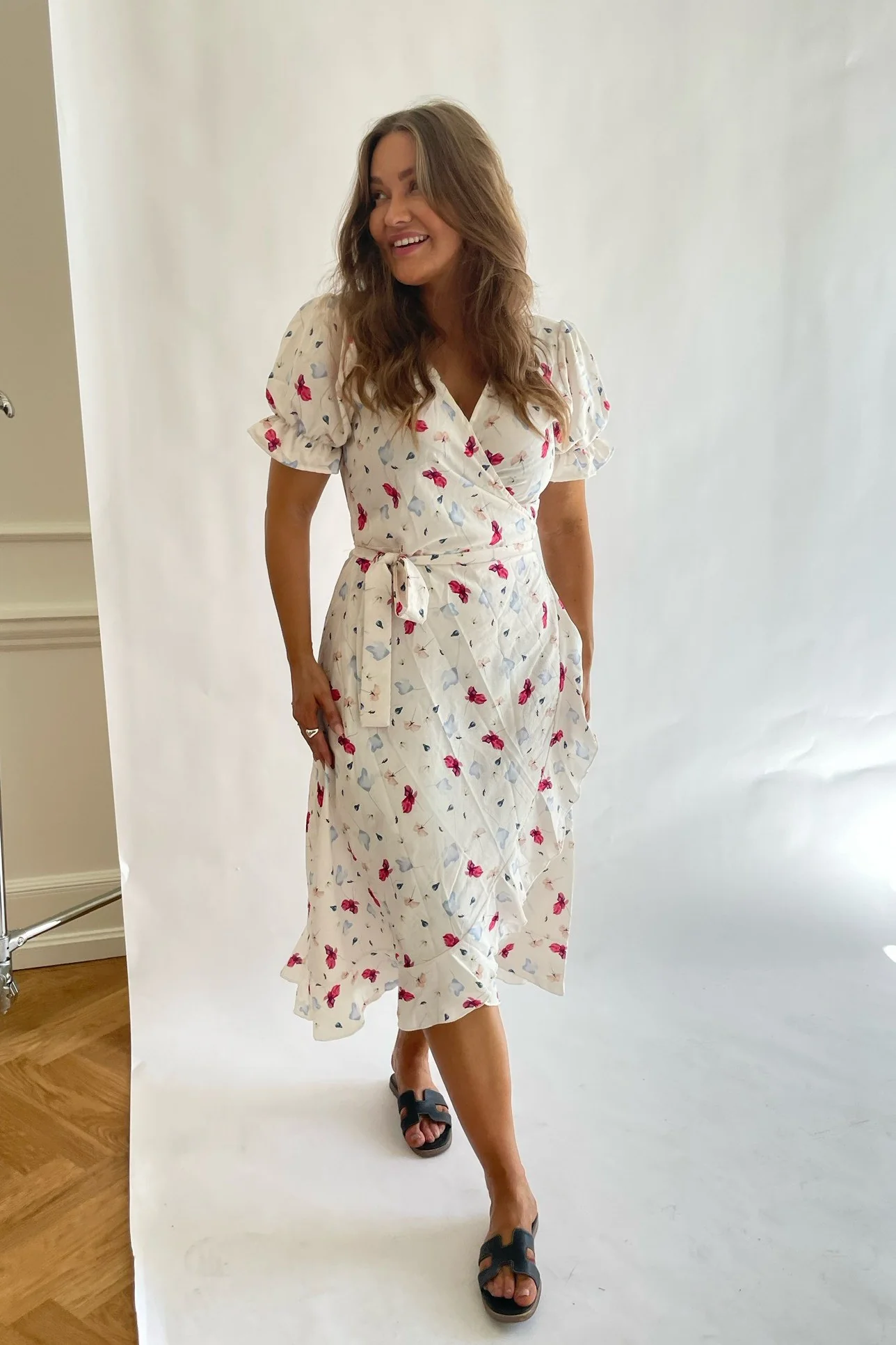 NaomiIC Long Dress - Day Dream Flower Print
