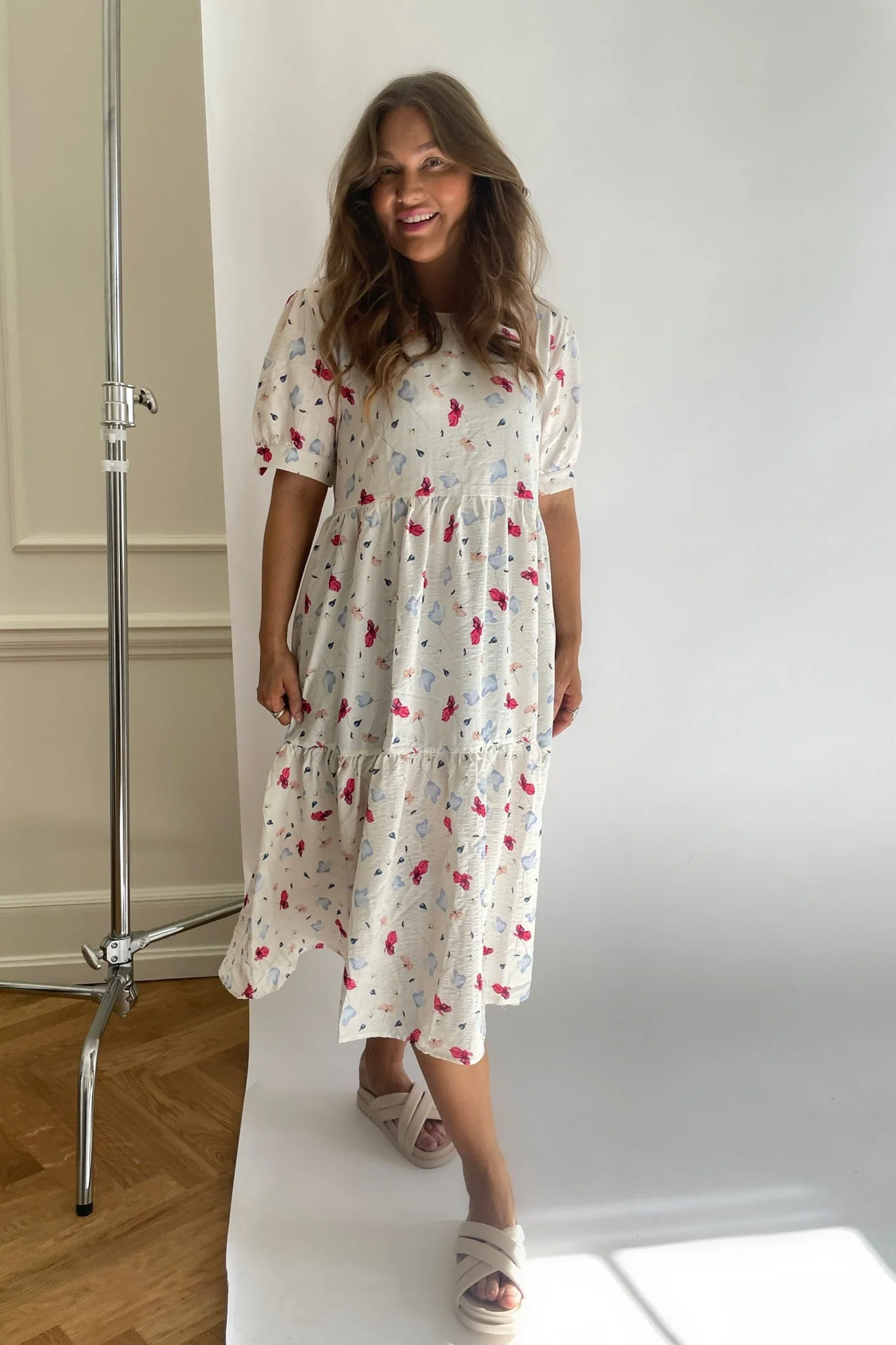 VilmaIC Long Dress - Day Dream Flower Print