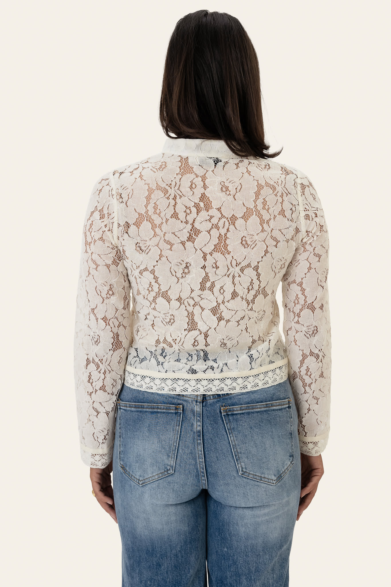 LiljaIC Shirt - Off White Lace - Image 3