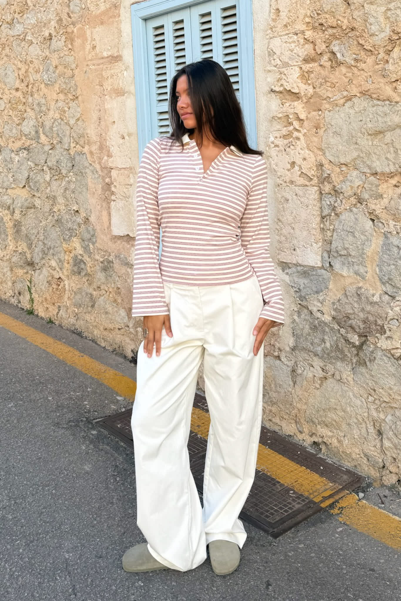LivaIC Polo - Lavender Stripes - Image 6