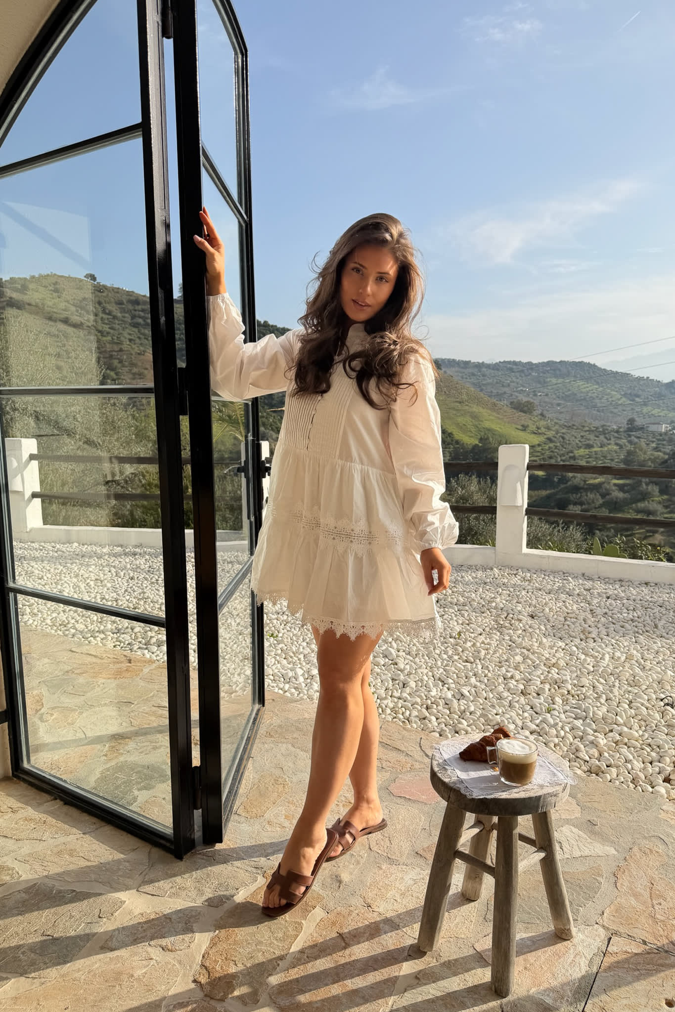 LivIC Dress - White Embroidery - Image 6