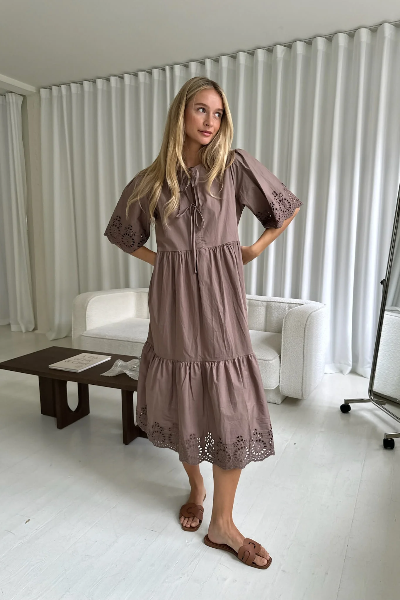 LuluIC Long Dress - Mocca