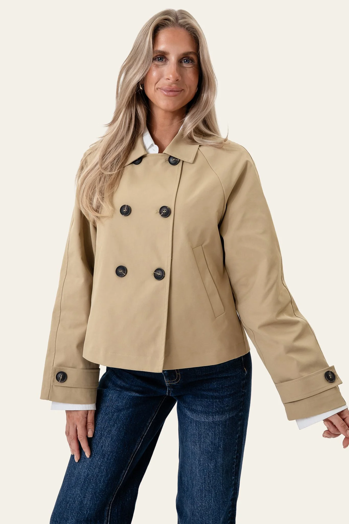 LunaIC Trenchcoat - Dark Beige