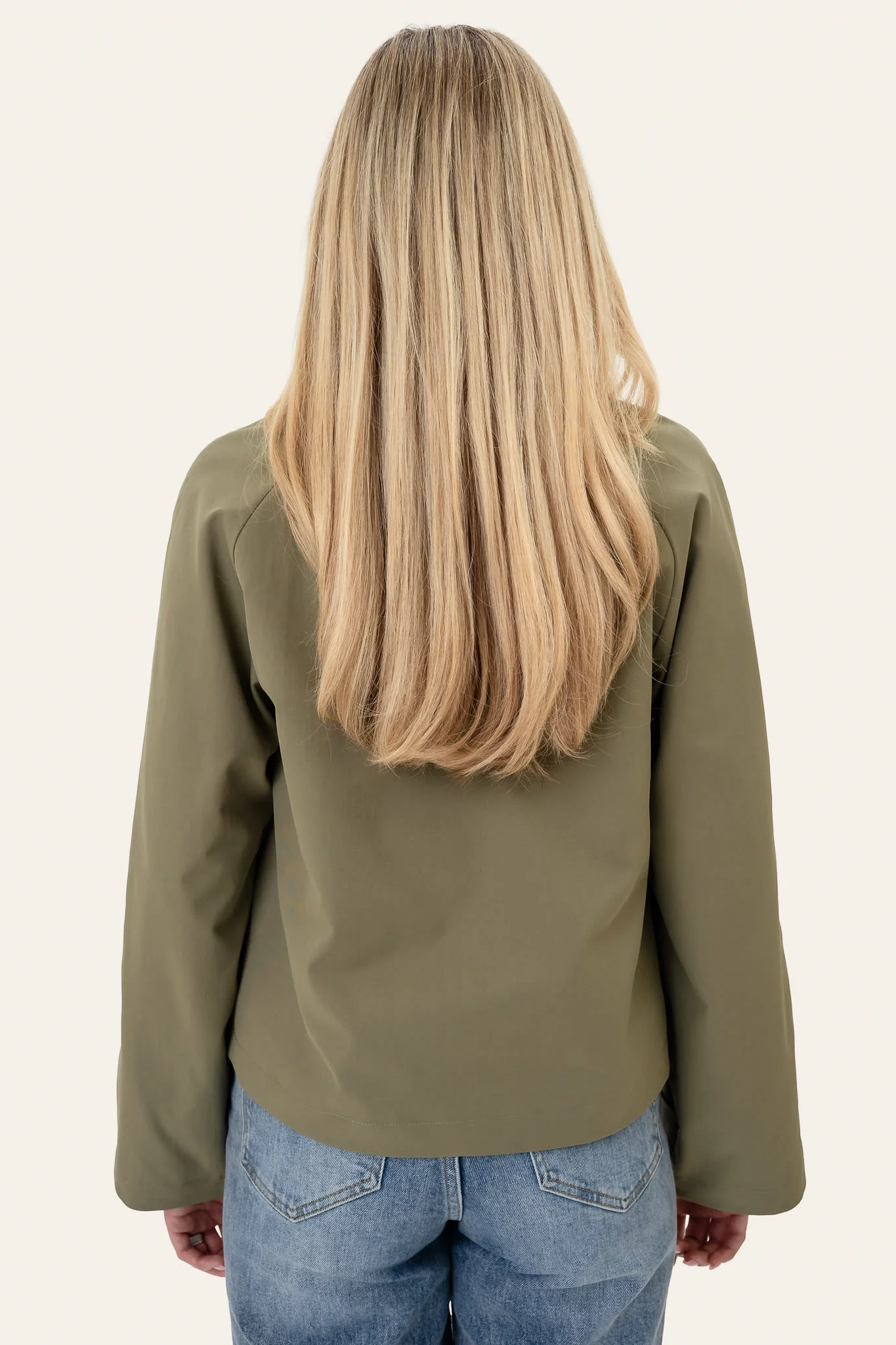 LunaIC Trenchcoat - Dark Khaki - Image 4