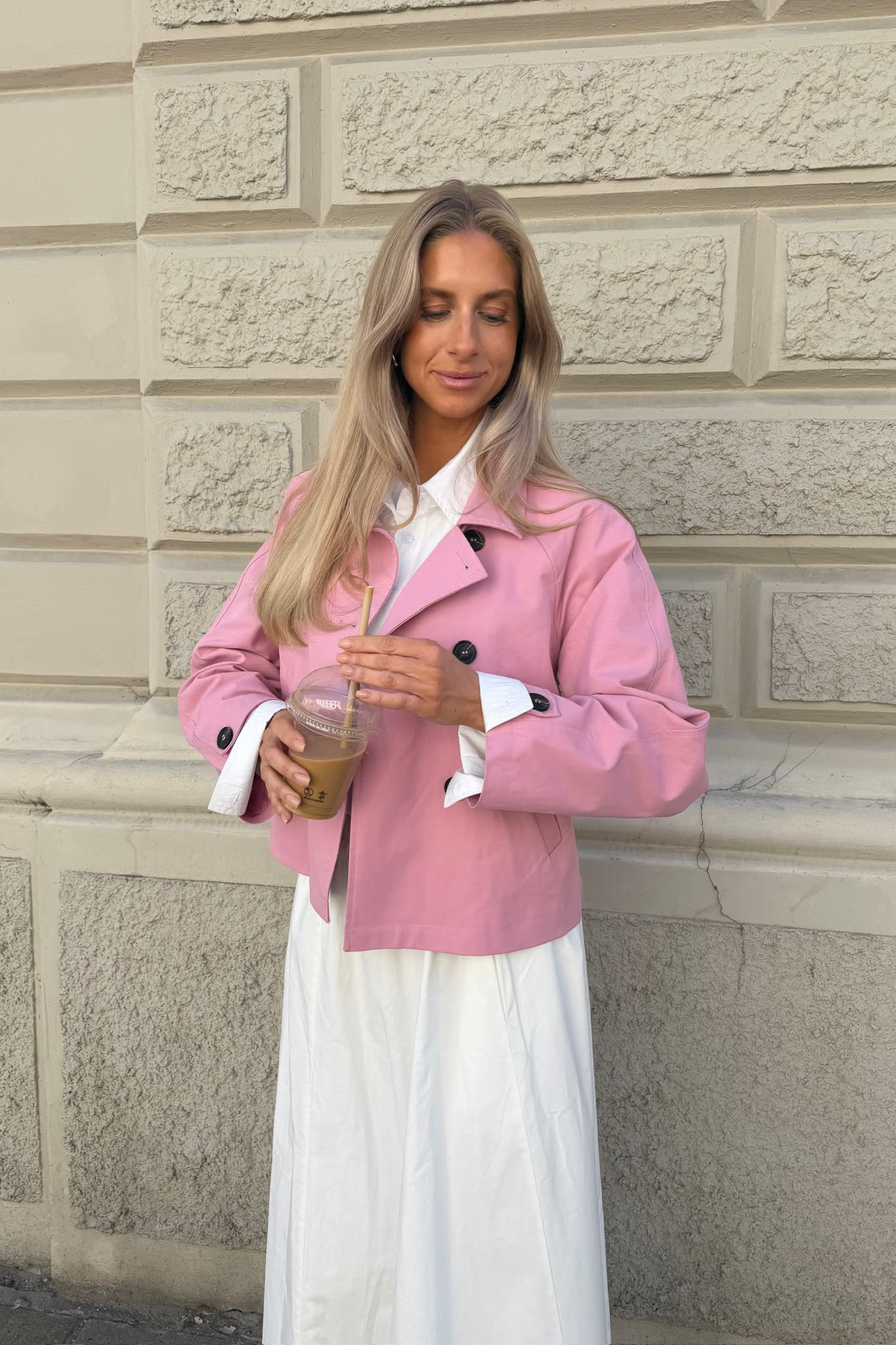 LunaIC Trenchcoat - Pink - Image 11