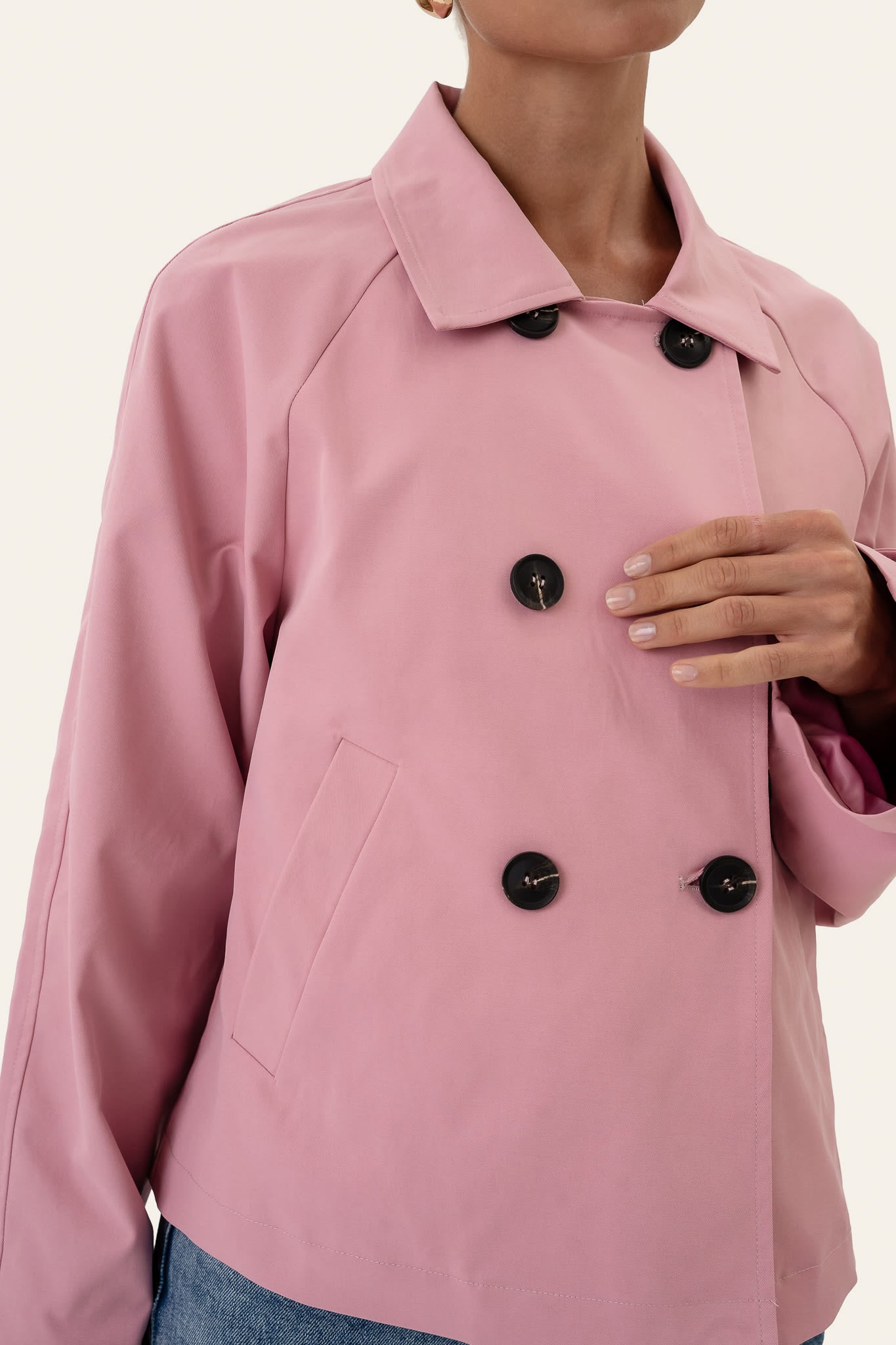 LunaIC Trenchcoat - Pink - Image 3