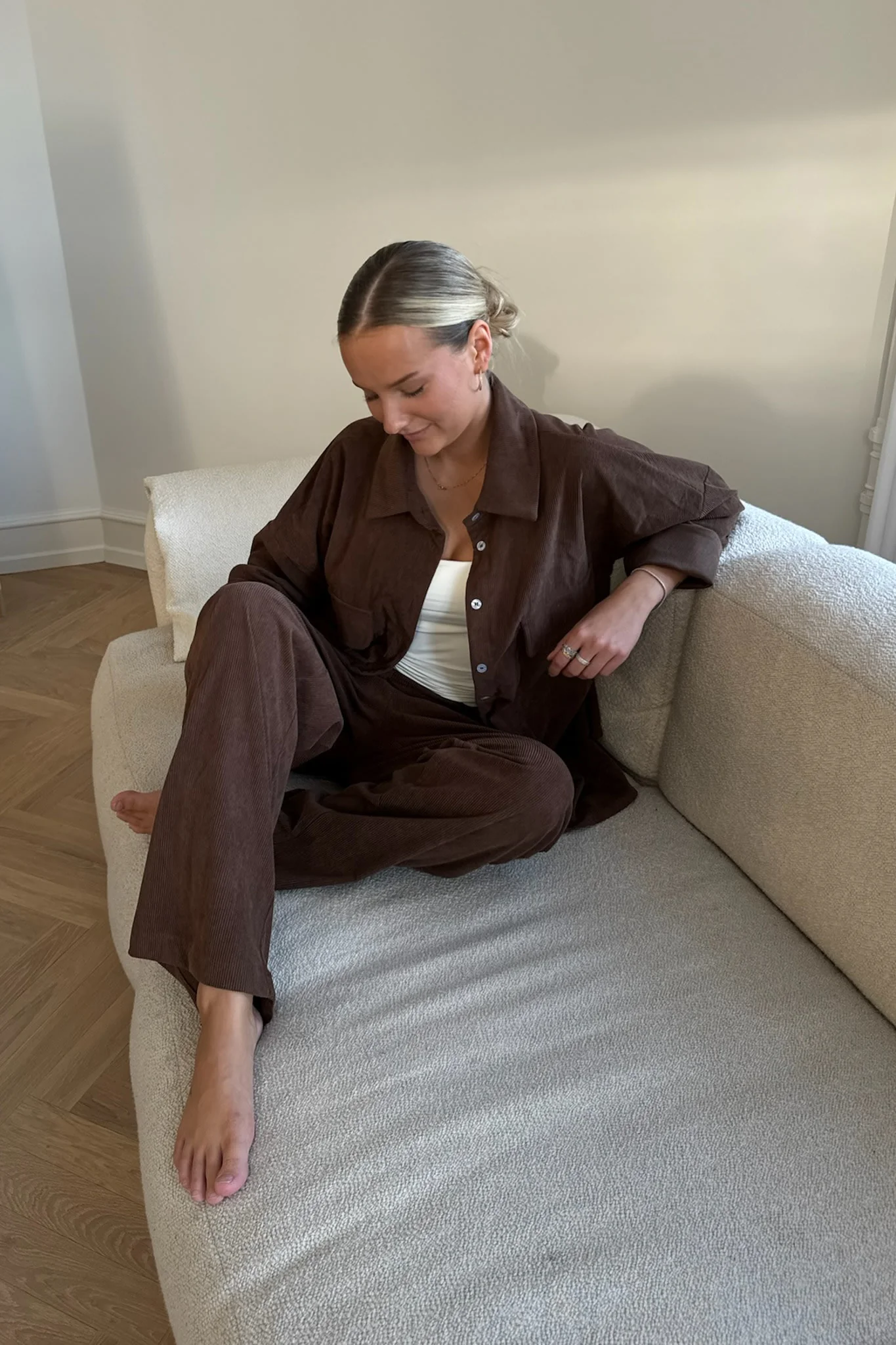 NannaIC Pants - Brown Corduroy - Image 5