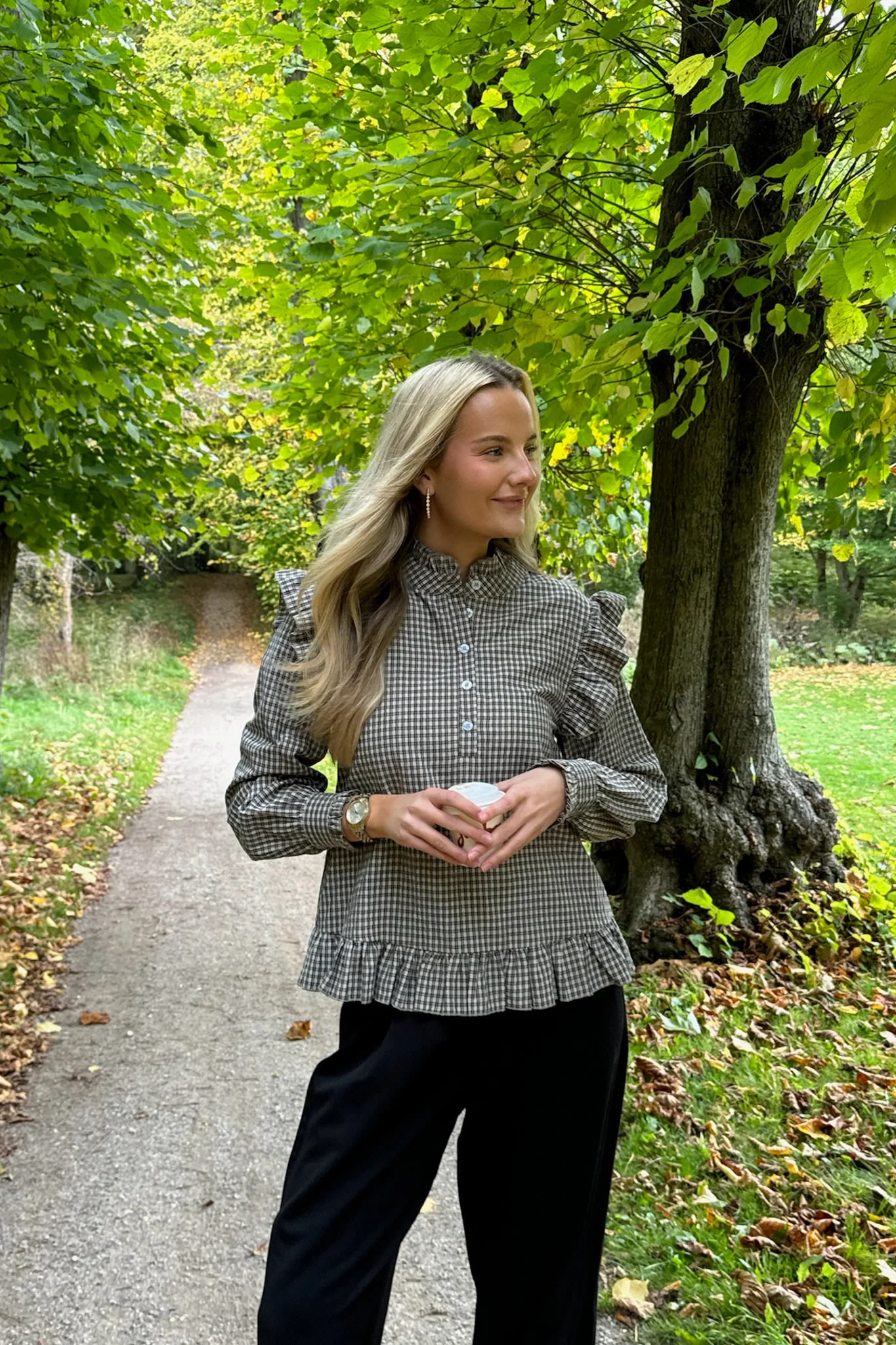 NunaIC Shirt - Black Small Checks