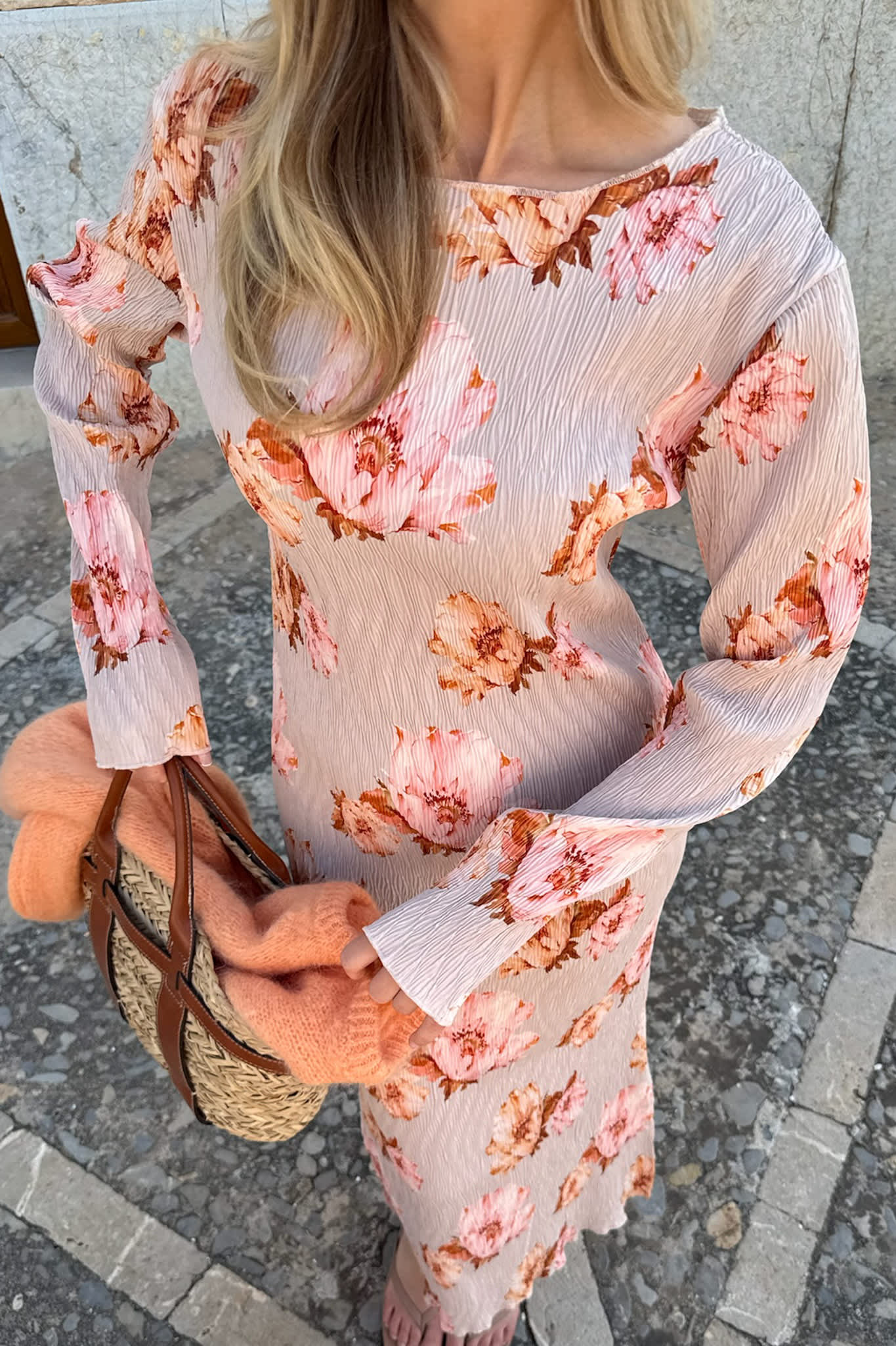 OdaIC Dress - Dusty Rose Print
